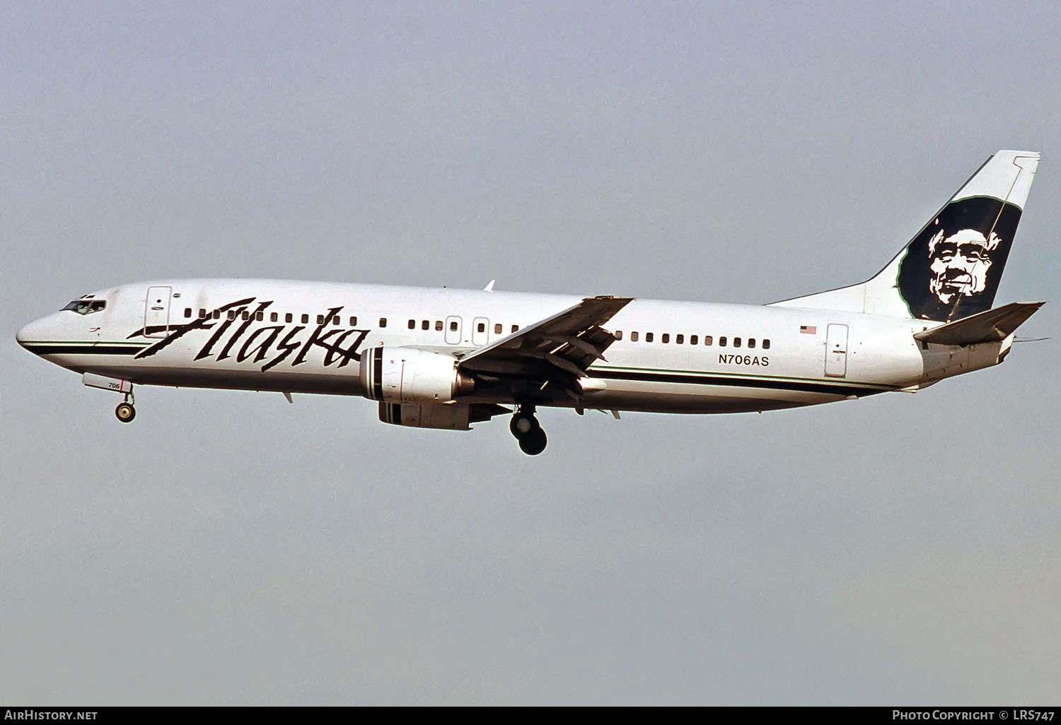 Aircraft Photo of N706AS | Boeing 737-490 | Alaska Airlines | AirHistory.net #289562