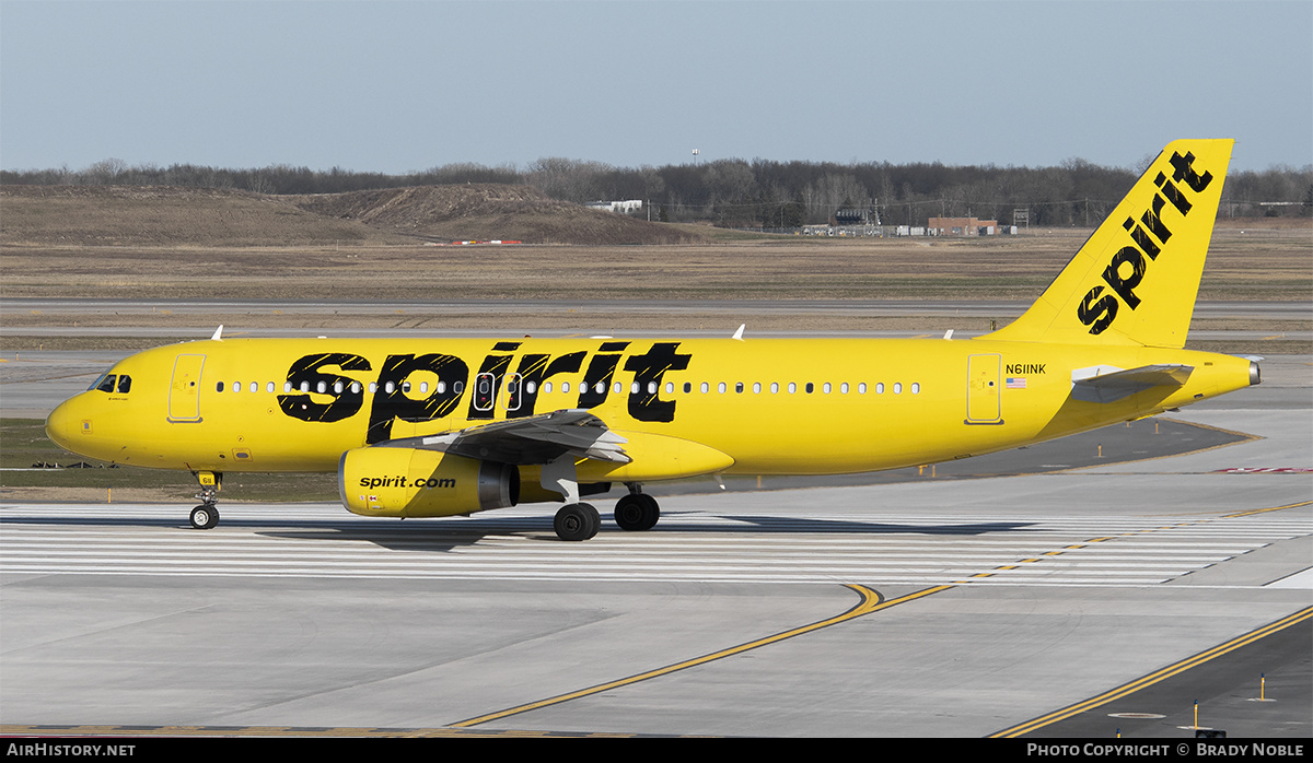 Aircraft Photo of N611NK | Airbus A320-232 | Spirit Airlines | AirHistory.net #289564