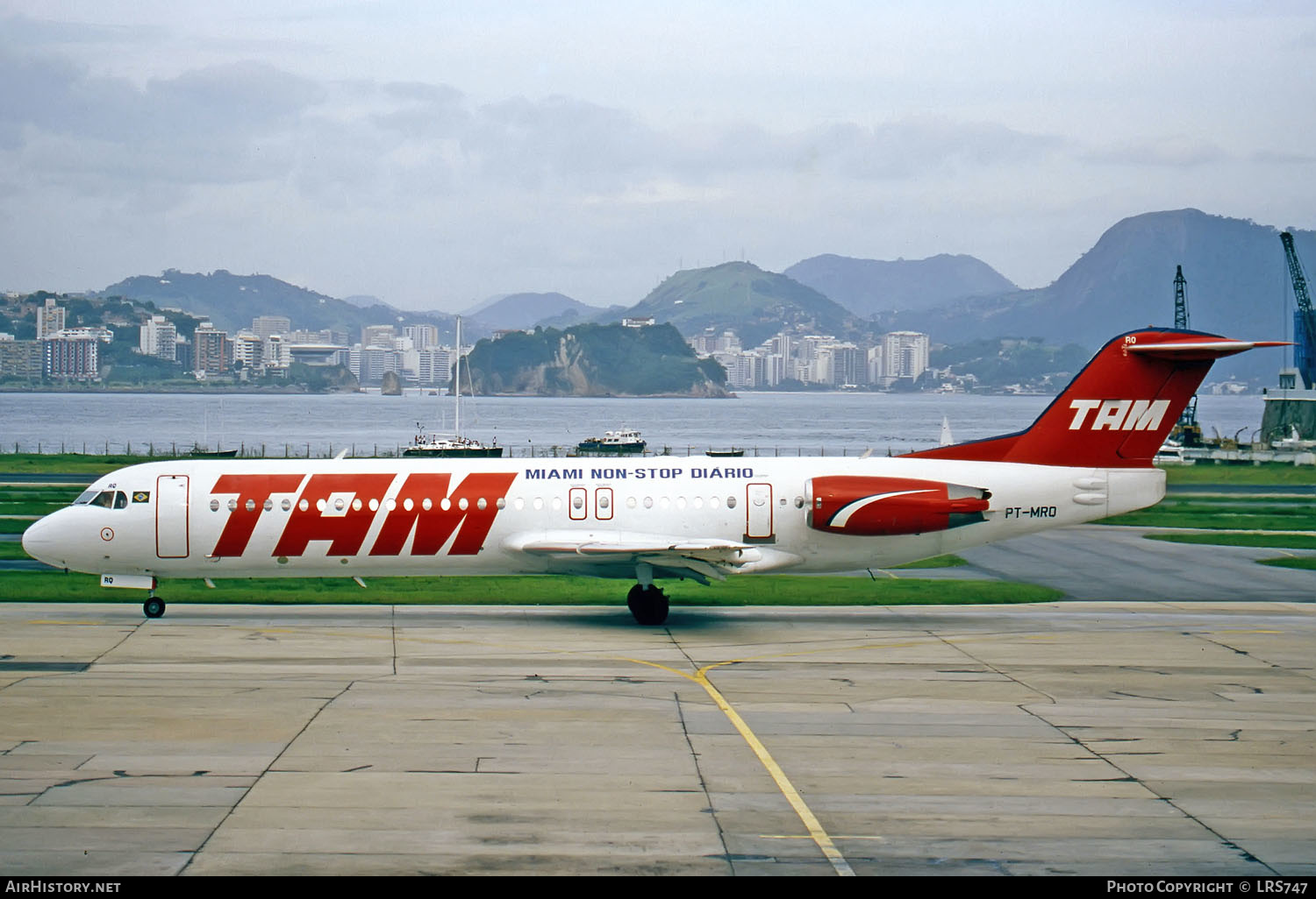 Aircraft Photo of PT-MRQ | Fokker 100 (F28-0100) | TAM Linhas Aéreas | AirHistory.net #289567