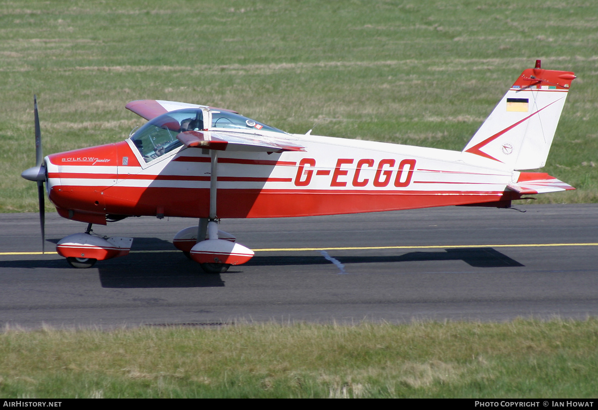 Aircraft Photo of G-ECGO | Bolkow BO-208C Junior | AirHistory.net #289574