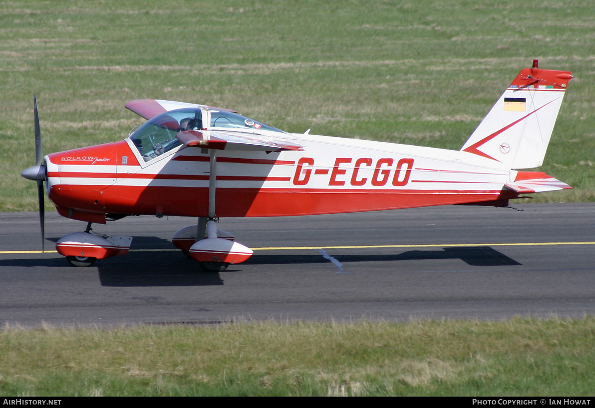 Aircraft Photo of G-ECGO | Bölkow Bo-208C Junior | AirHistory.net #289574