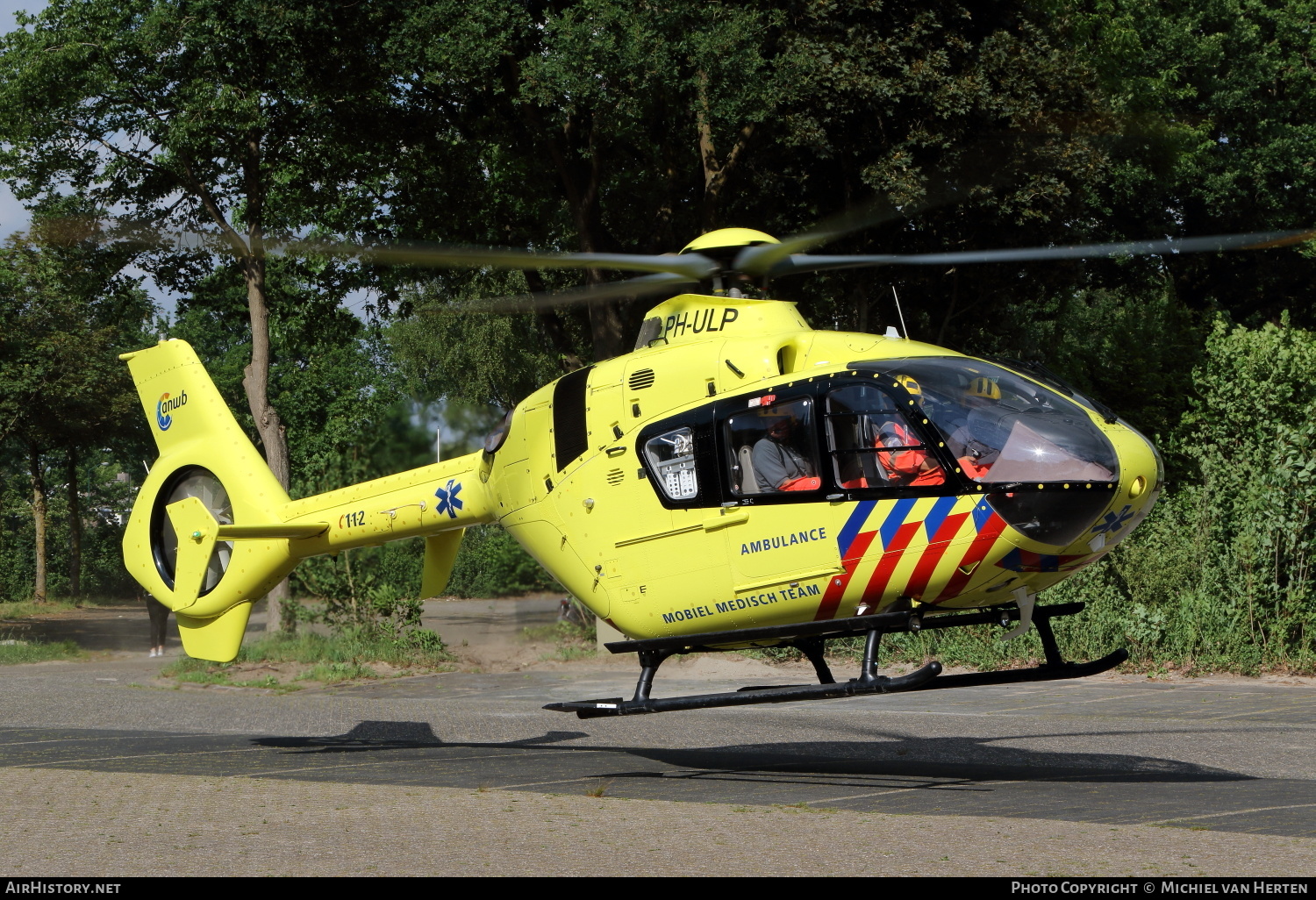 Aircraft Photo of PH-ULP | Eurocopter EC-135T-2 | ANWB Mobiel Medisch Team | AirHistory.net #289586