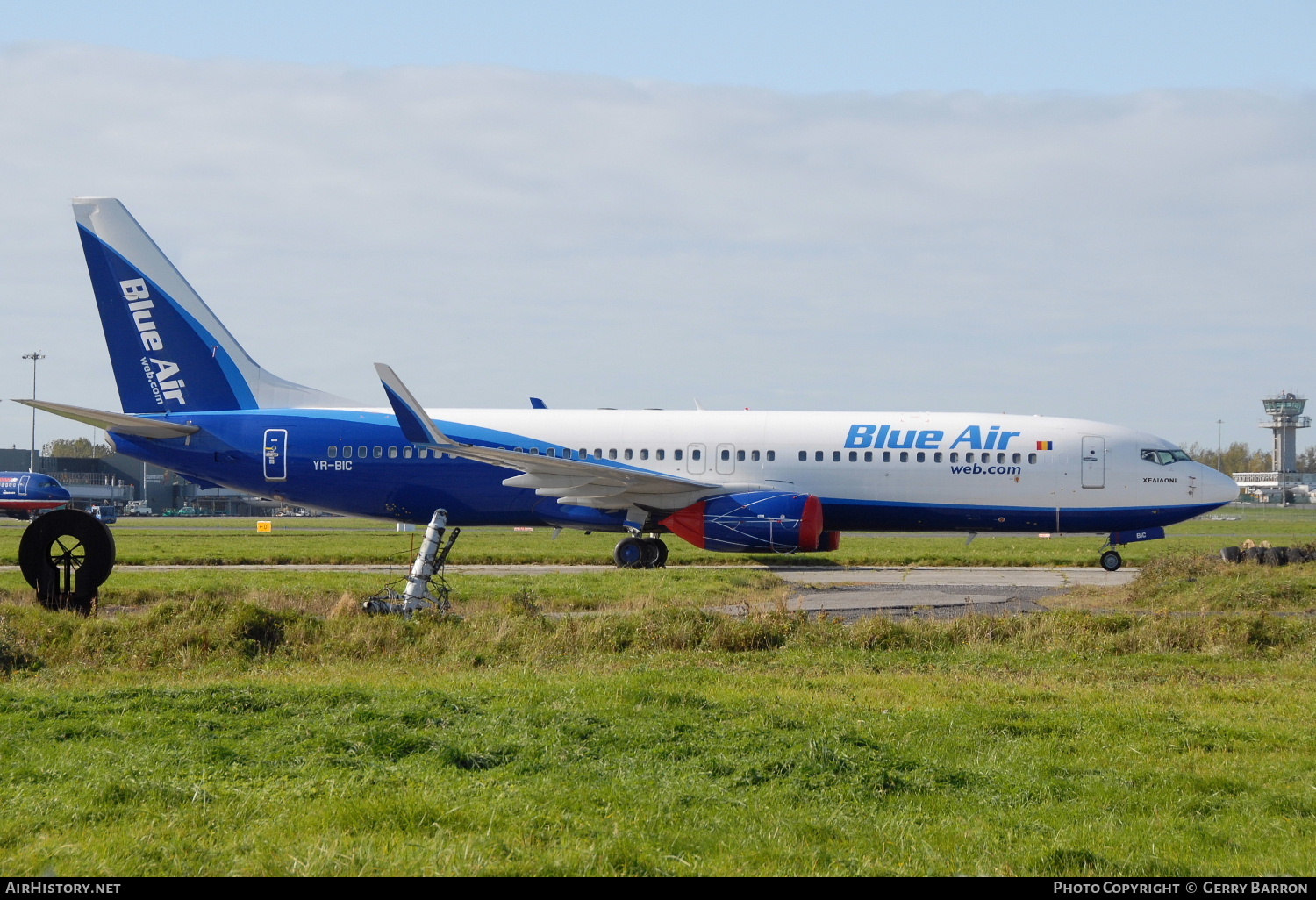 Aircraft Photo of YR-BIC | Boeing 737-8BK | Blue Air | AirHistory.net #289604