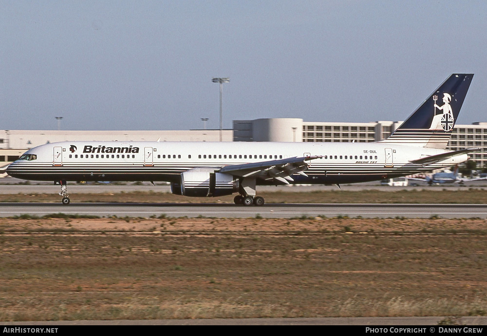 Aircraft Photo of SE-DUL | Boeing 757-2Y0 | Britannia Nordic | AirHistory.net #289618