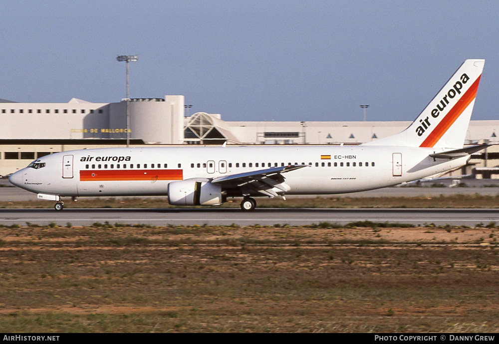Aircraft Photo of EC-HBN | Boeing 737-85P | Air Europa | AirHistory.net #289619
