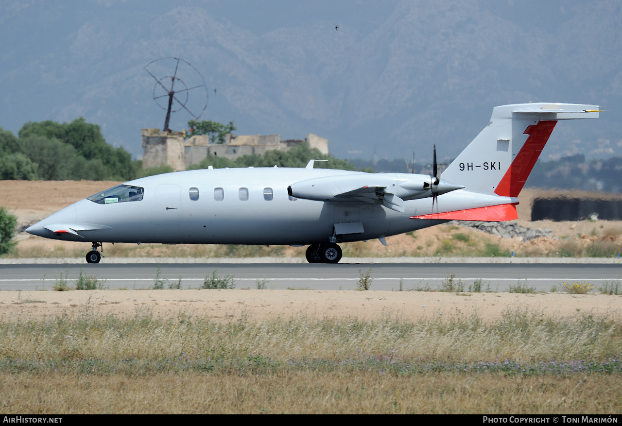 Aircraft Photo of 9H-SKI | Piaggio P-180 Avanti | AirHistory.net #289624