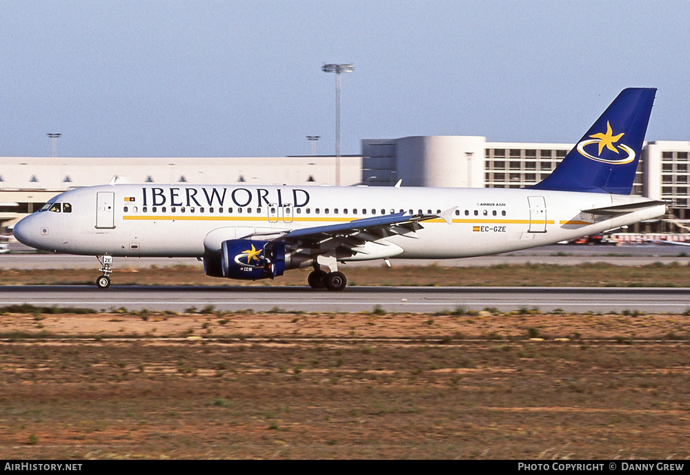 Aircraft Photo of EC-GZE | Airbus A320-214 | Iberworld Airlines | AirHistory.net #289627