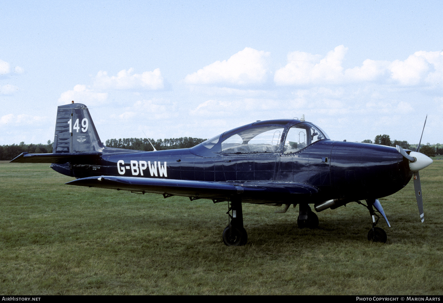 Aircraft Photo of G-BPWW | Focke-Wulf FWP-149D | AirHistory.net #289630