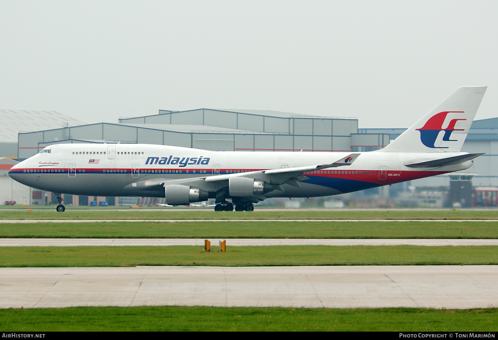 Aircraft Photo of 9M-MPQ | Boeing 747-4H6 | Malaysia Airlines | AirHistory.net #289647