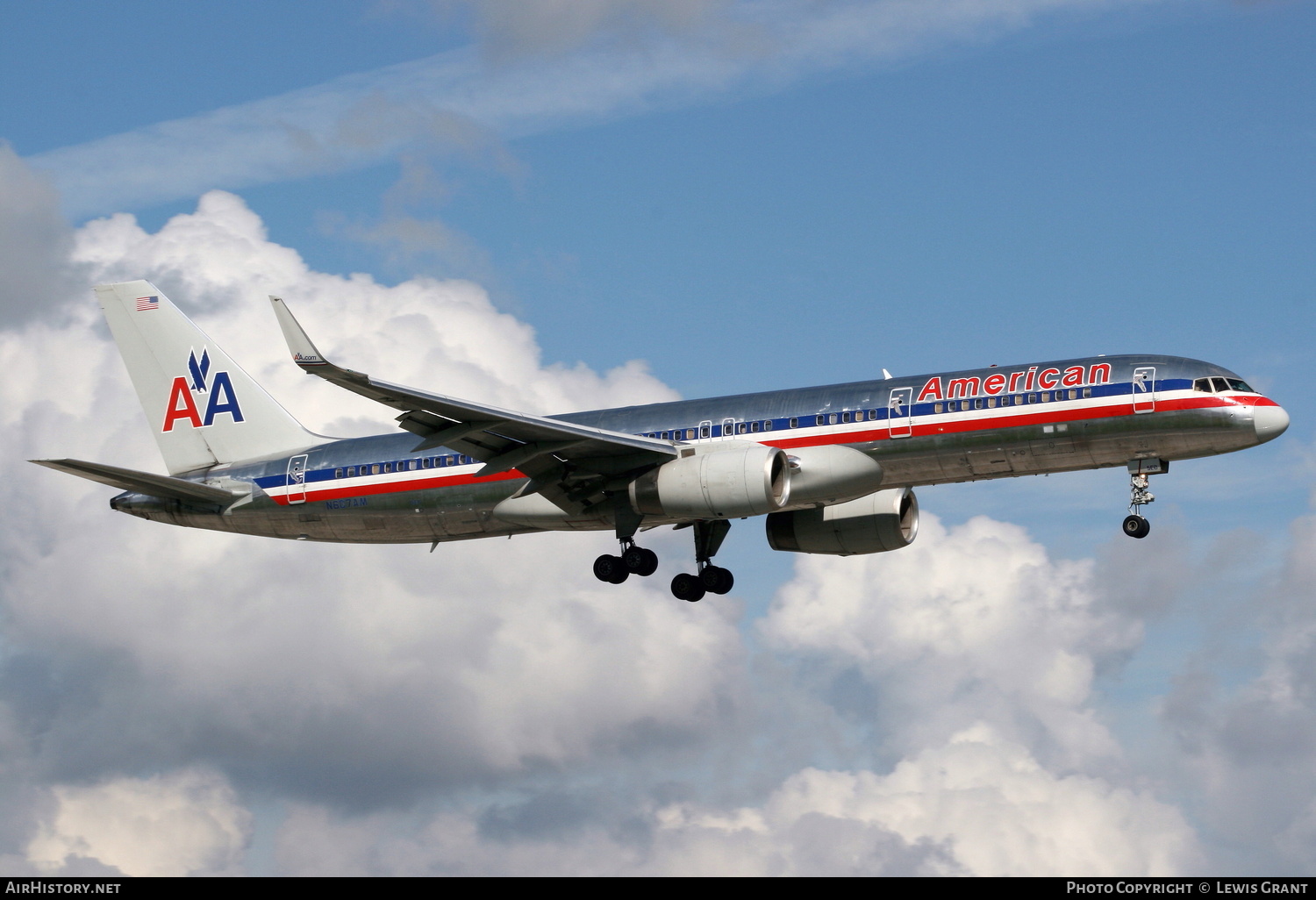 Aircraft Photo of N607AM | Boeing 757-223 | American Airlines | AirHistory.net #289687