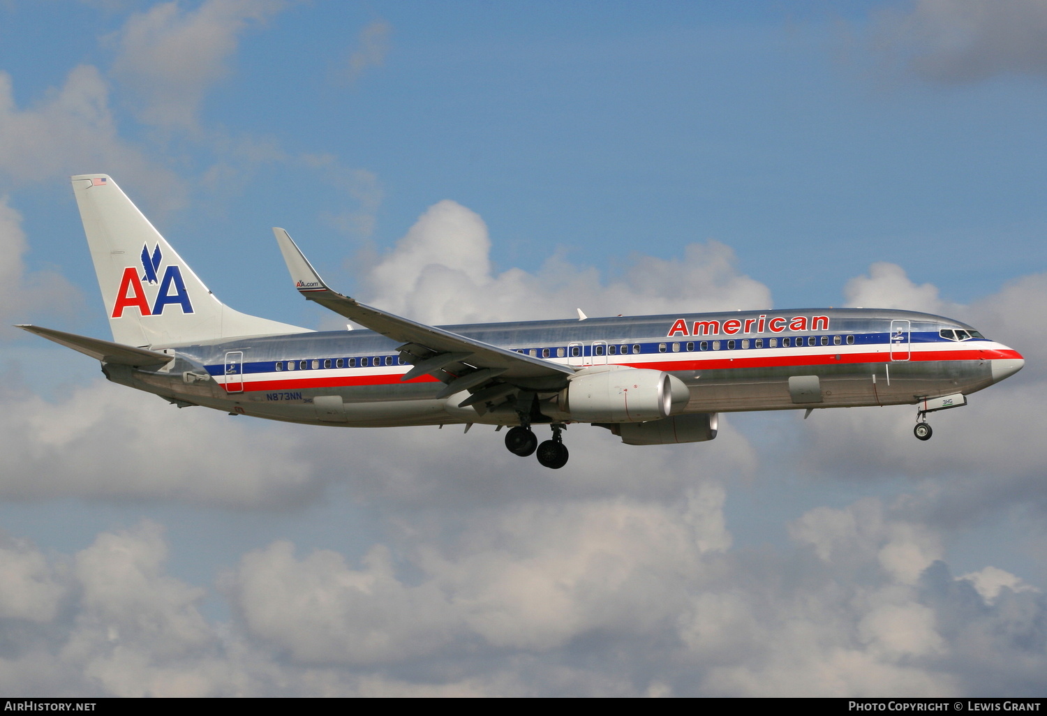 Aircraft Photo of N873NN | Boeing 737-823 | American Airlines | AirHistory.net #289690