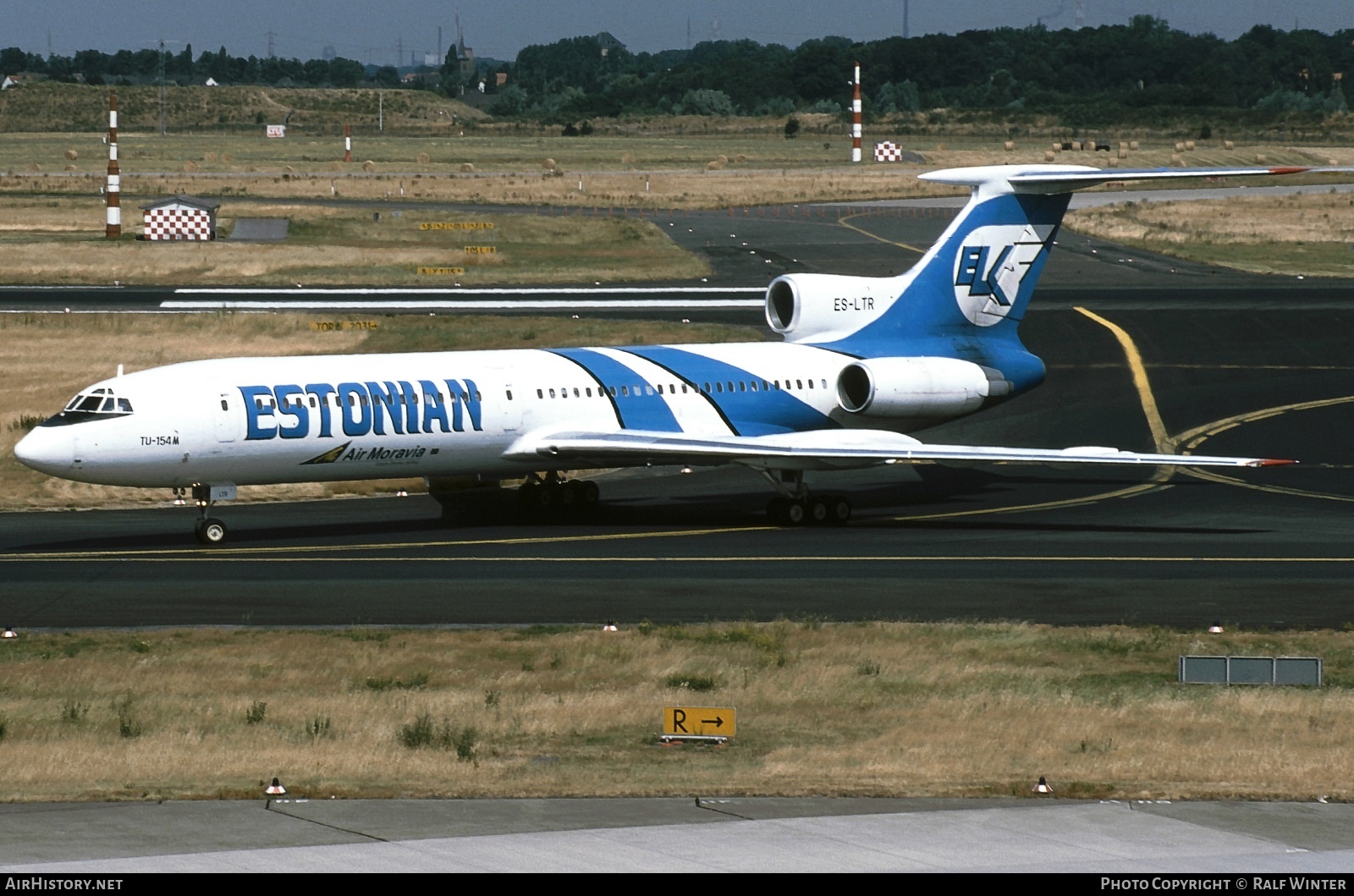 Aircraft Photo of ES-LTR | Tupolev Tu-154M | Estonian Aviation Company - ELK | AirHistory.net #289702