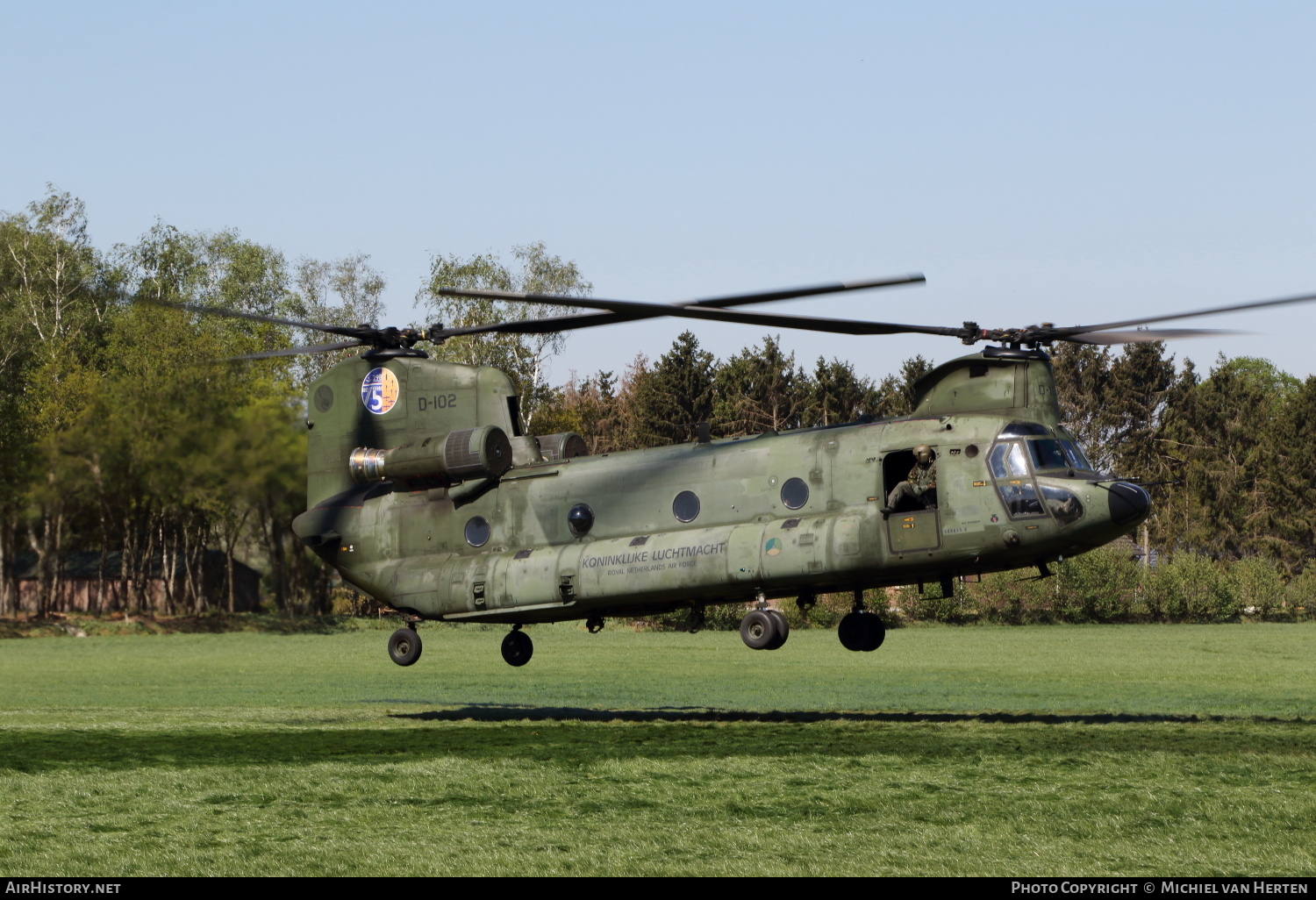 Aircraft Photo of D-102 | Boeing CH-47D Chinook (414) | Netherlands - Air Force | AirHistory.net #289719