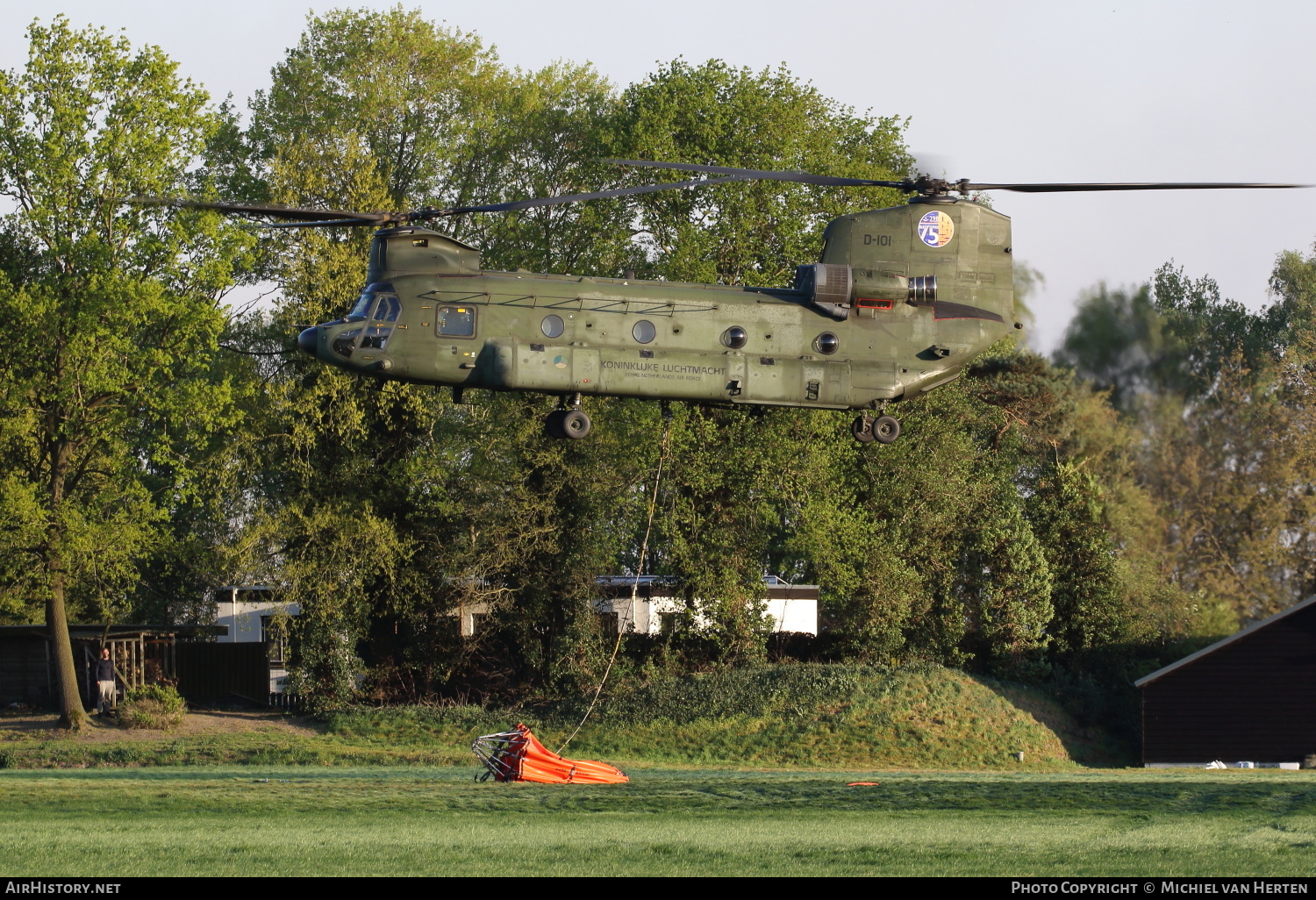 Aircraft Photo of D-101 | Boeing CH-47D Chinook (414) | Netherlands - Air Force | AirHistory.net #289721
