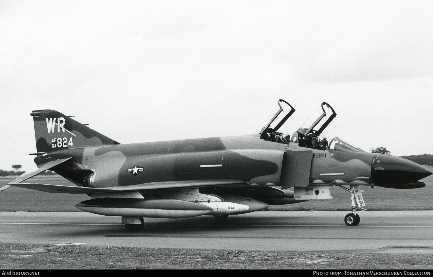 Aircraft Photo of 64-0824 / AF64-824 | McDonnell F-4C Phantom II | USA - Air Force | AirHistory.net #289737