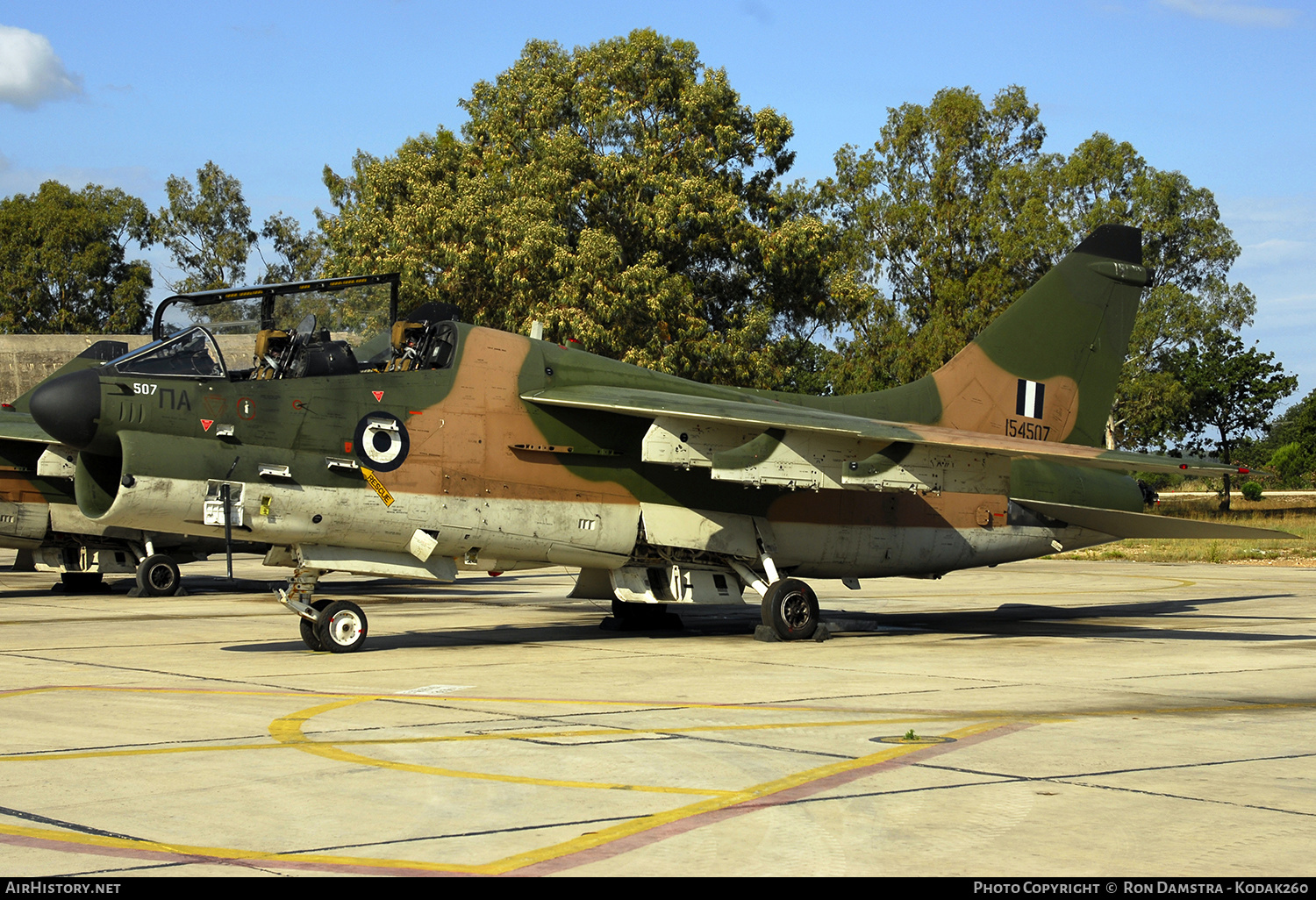 Aircraft Photo of 154507 | LTV TA-7C Corsair II | Greece - Air Force | AirHistory.net #289738