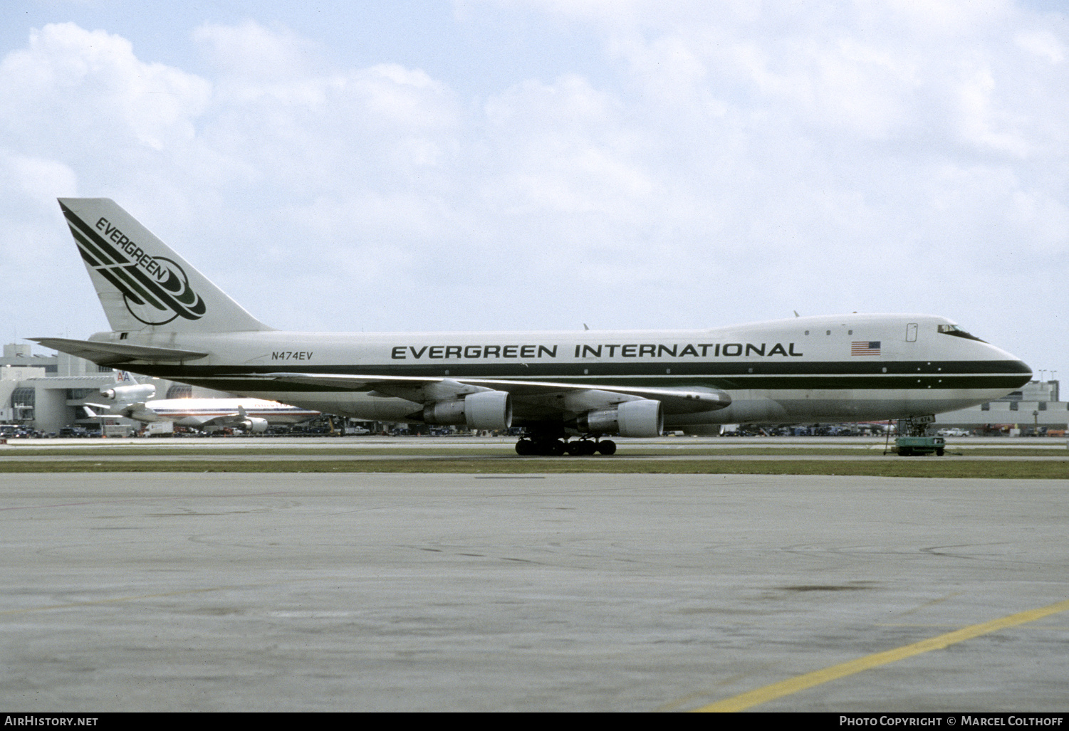 Aircraft Photo of N474EV | Boeing 747-121(A/SF) | Evergreen International Airlines | AirHistory.net #289741