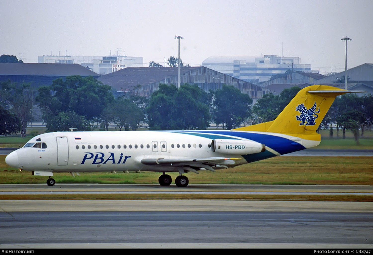 Aircraft Photo of HS-PBD | Fokker F28-4000 Fellowship | PB Air | AirHistory.net #289742