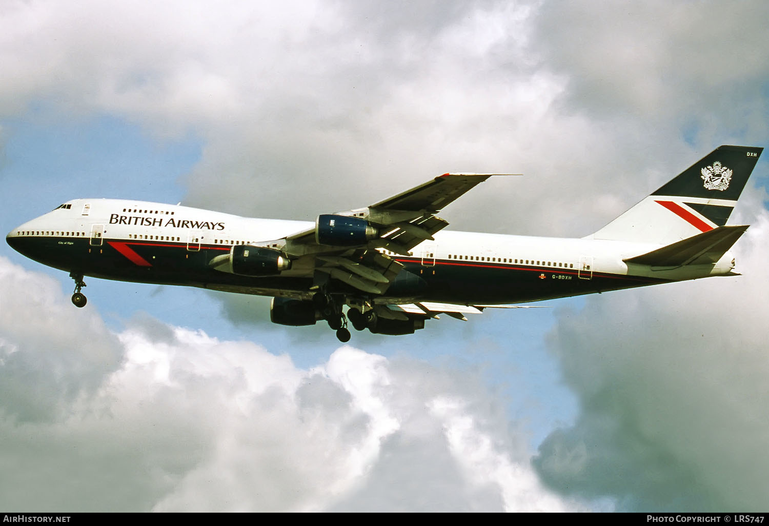 Aircraft Photo of G-BDXH | Boeing 747-236B | British Airways | AirHistory.net #289747