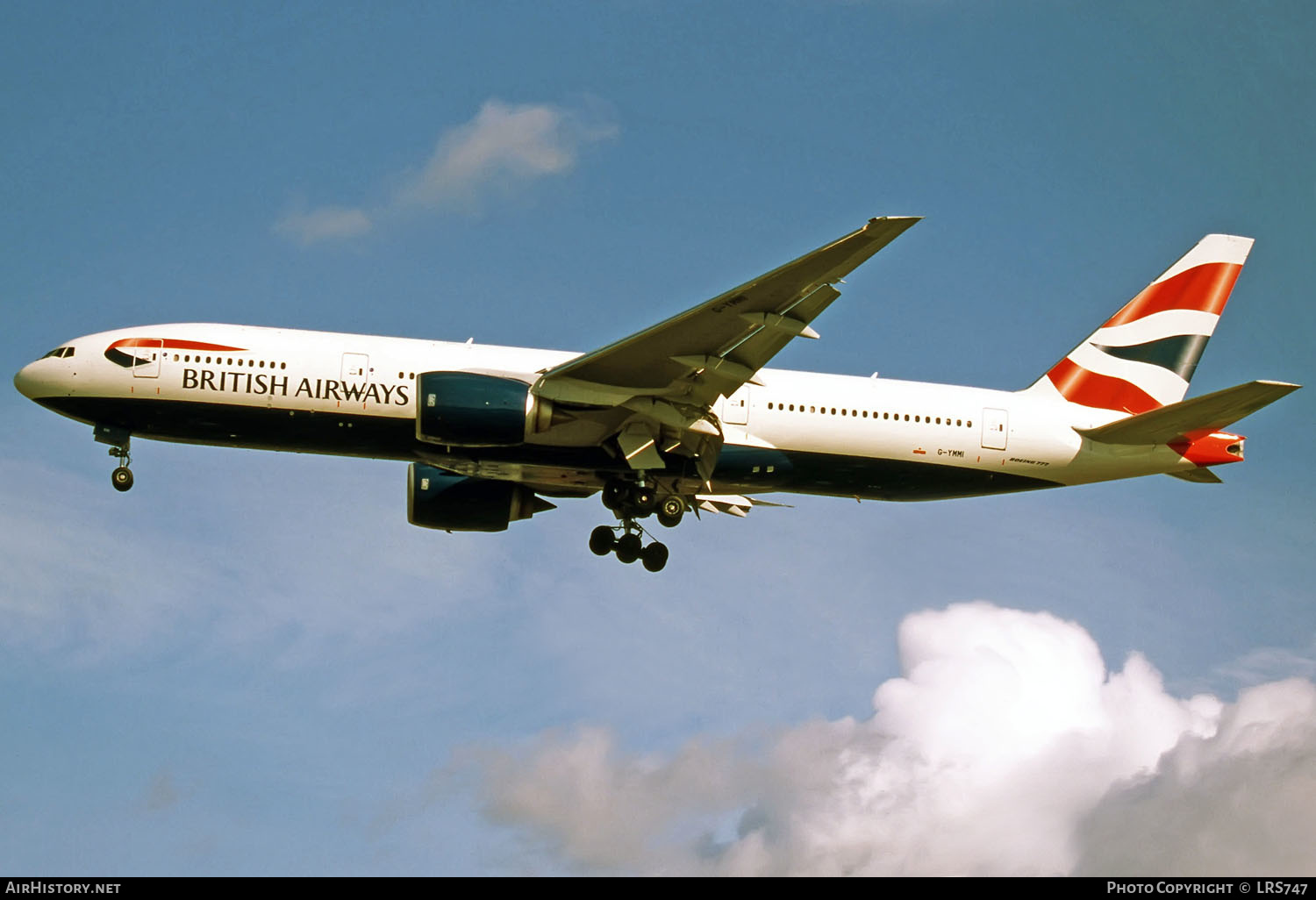 Aircraft Photo of G-YMMI | Boeing 777-236/ER | British Airways | AirHistory.net #289750