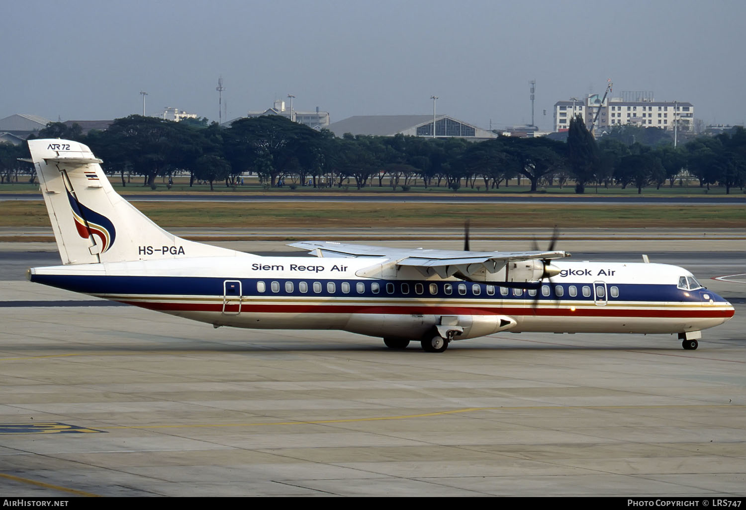 Aircraft Photo of HS-PGA | ATR ATR-72-202 | Bangkok Airways | AirHistory.net #289751