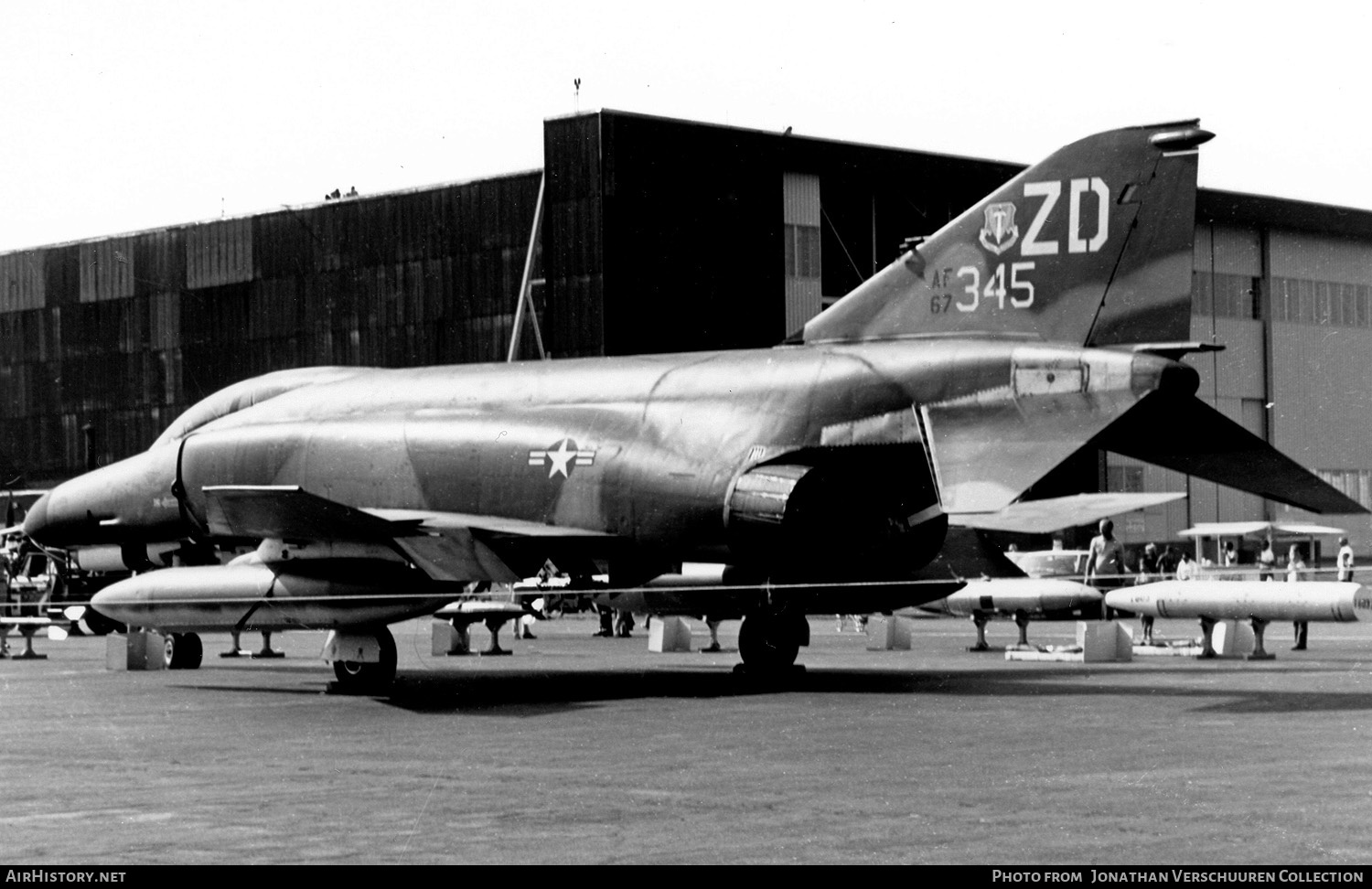 Aircraft Photo of 67-0345 / AF67-345 | McDonnell Douglas F-4E Phantom II | USA - Air Force | AirHistory.net #289783