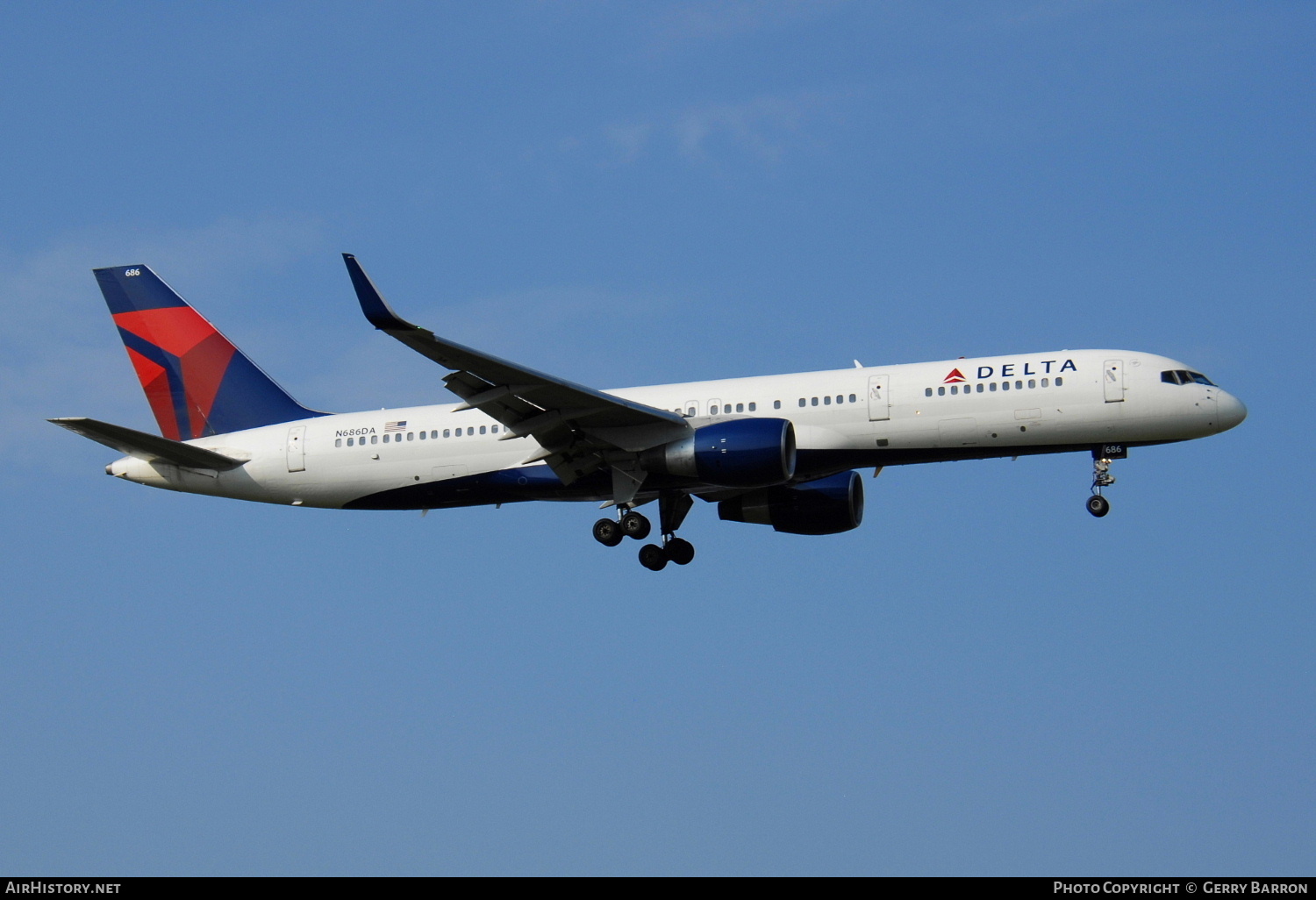 Aircraft Photo of N686DA | Boeing 757-232 | Delta Air Lines | AirHistory.net #289794