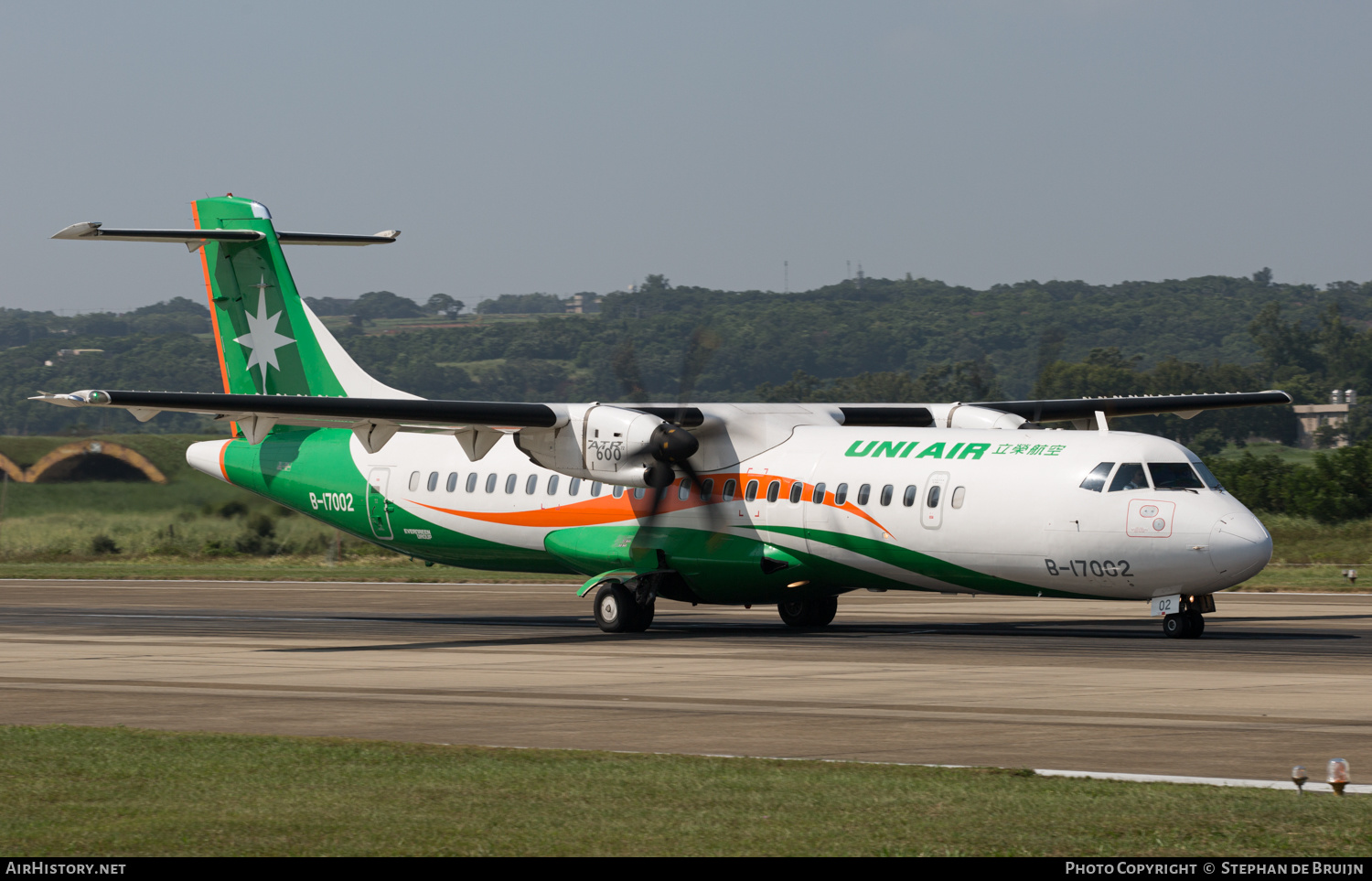 Aircraft Photo of B-17002 | ATR ATR-72-600 (ATR-72-212A) | UNI Air | AirHistory.net #289819