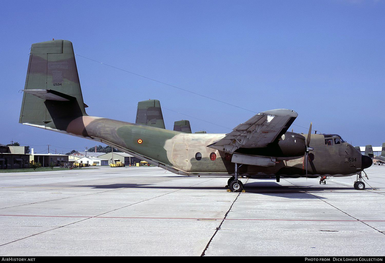 Aircraft Photo of 61-2594 / 12594 | De Havilland Canada C-7A Caribou | Spain - Air Force | AirHistory.net #289836