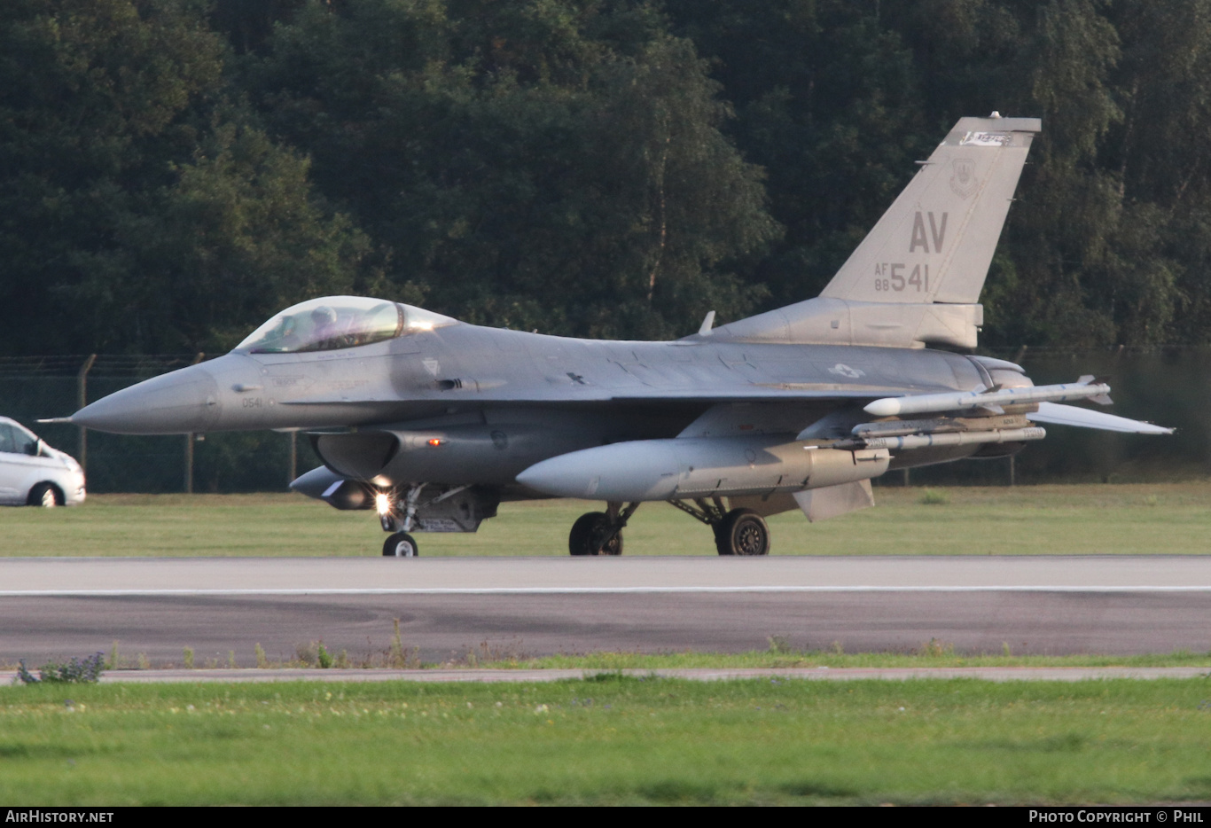 Aircraft Photo of 88-0541 / AF88-541 | Lockheed Martin F-16CM Fighting Falcon | USA - Air Force | AirHistory.net #289847