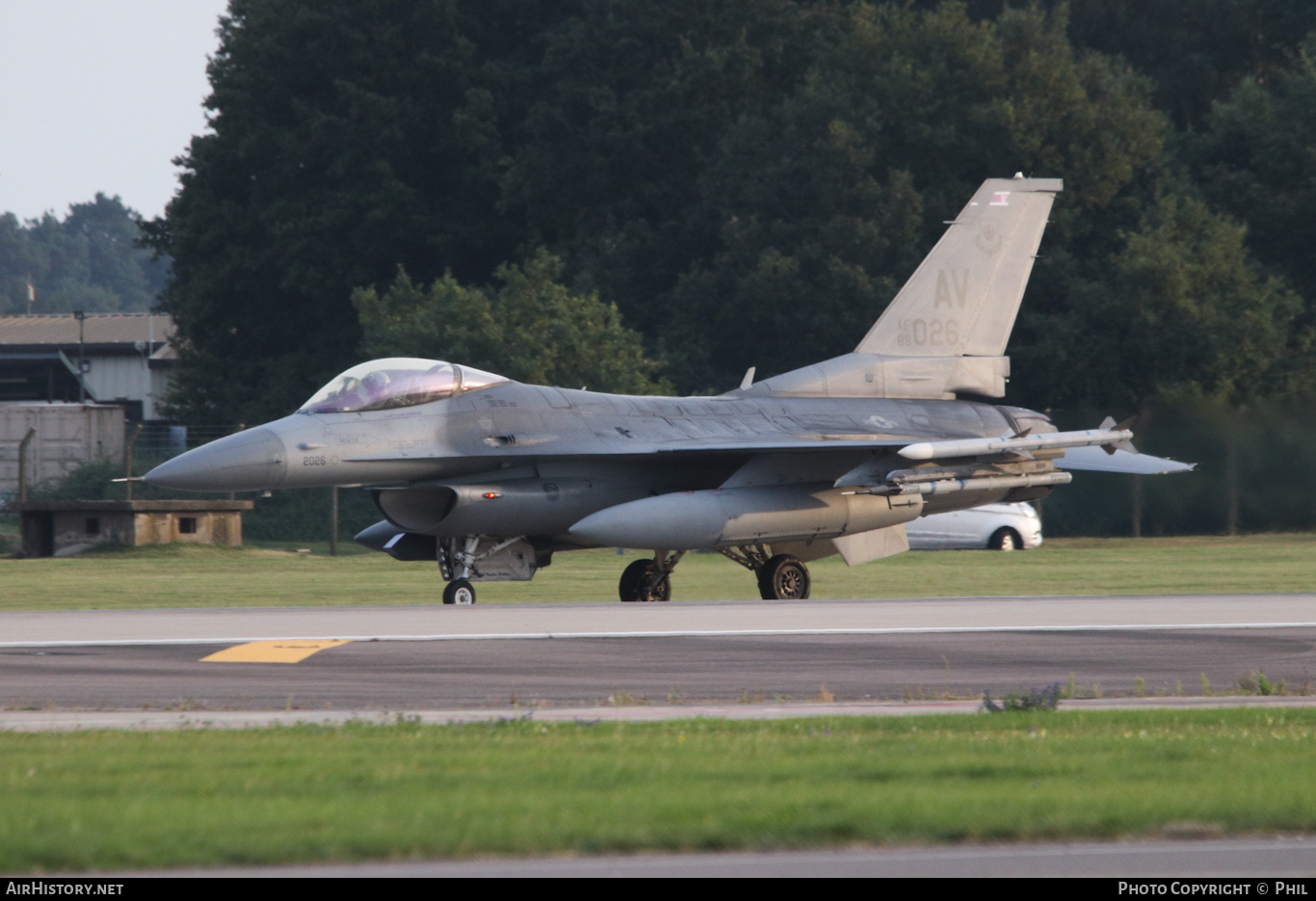 Aircraft Photo of 89-2026 / AF89-026 | General Dynamics F-16CM Fighting Falcon | USA - Air Force | AirHistory.net #289848