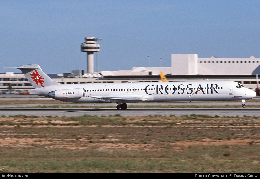 Aircraft Photo of HB-INR | McDonnell Douglas MD-82 (DC-9-82) | Crossair | AirHistory.net #289851