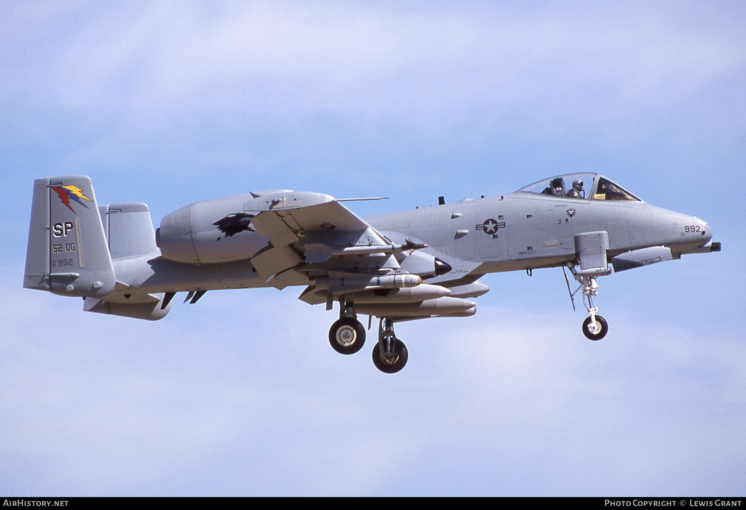 Aircraft Photo of 81-0992 / AF81-992 | Fairchild A-10A Thunderbolt II | USA - Air Force | AirHistory.net #289853