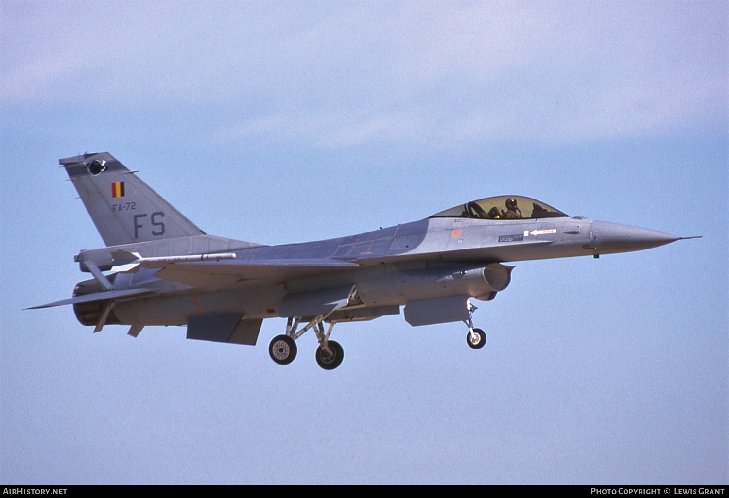 Aircraft Photo of FA-72 | General Dynamics F-16A Fighting Falcon | Belgium - Air Force | AirHistory.net #289855