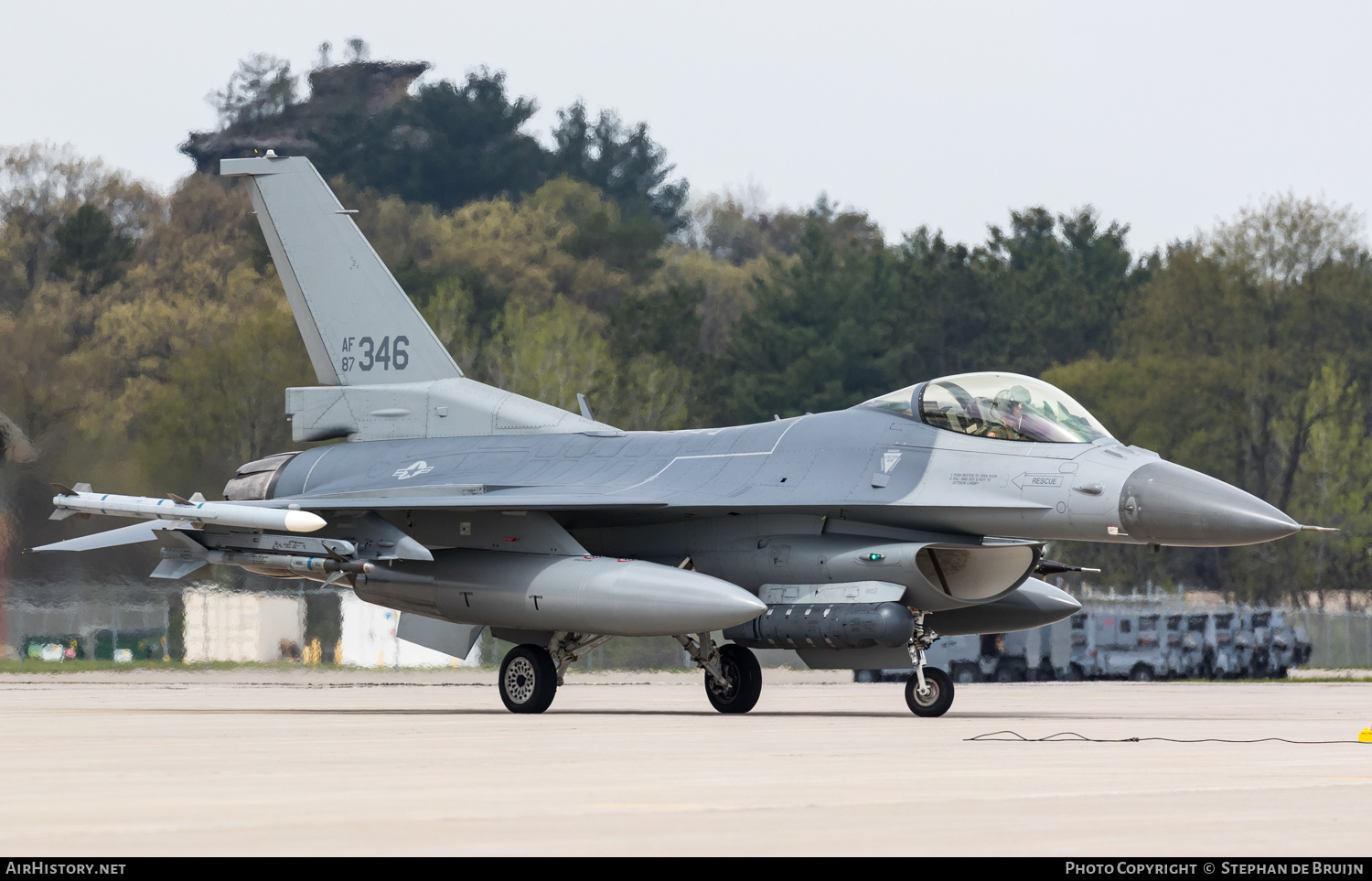 Aircraft Photo of 87-0346 / AF87-346 | General Dynamics F-16C Fighting Falcon | USA - Air Force | AirHistory.net #289856