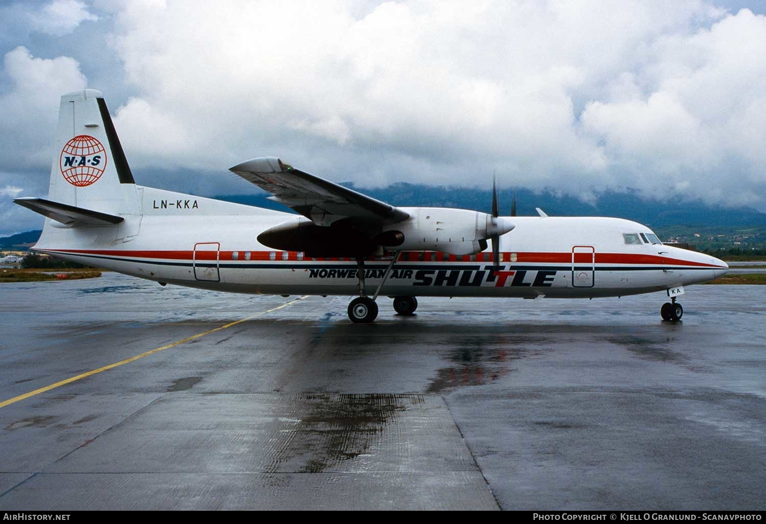Aircraft Photo of LN-KKA | Fokker 50 | Norwegian Air Shuttle - NAS | AirHistory.net #289924