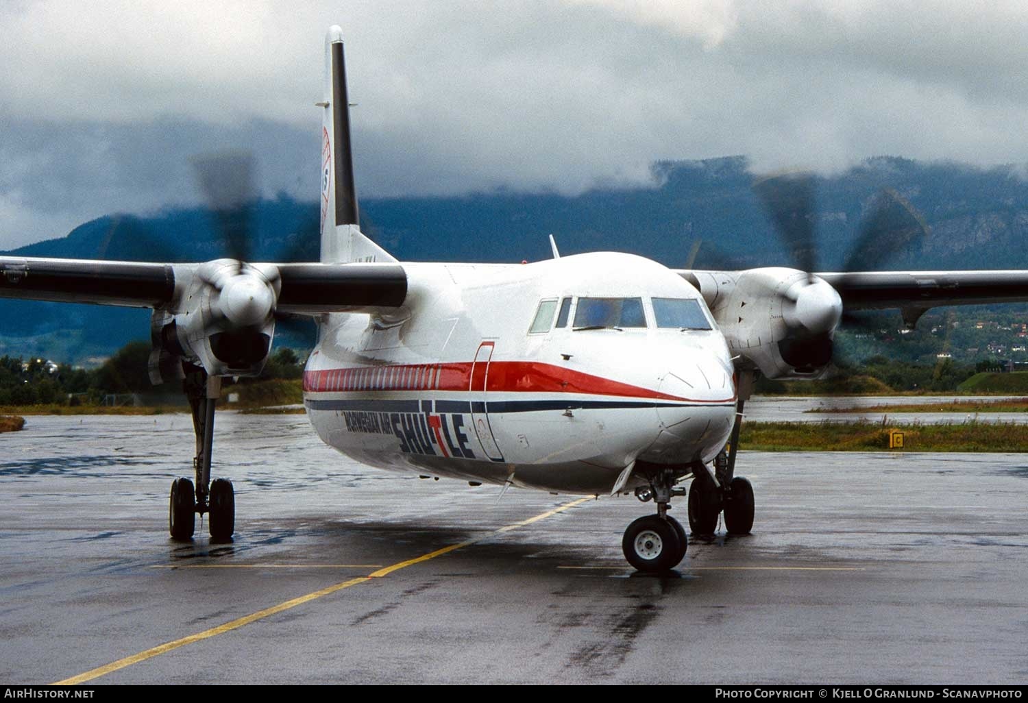 Aircraft Photo of LN-KKA | Fokker 50 | Norwegian Air Shuttle - NAS | AirHistory.net #289926