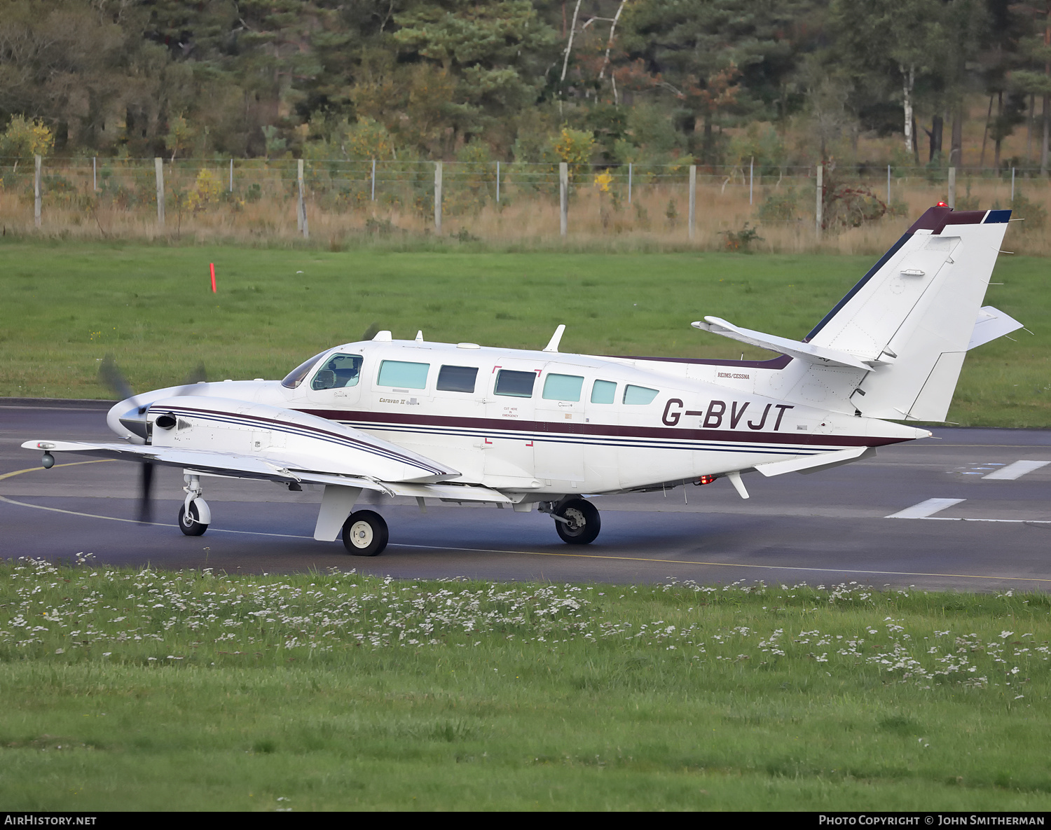 Aircraft Photo of G-BVJT | Reims F406 Caravan II | AirHistory.net #289940