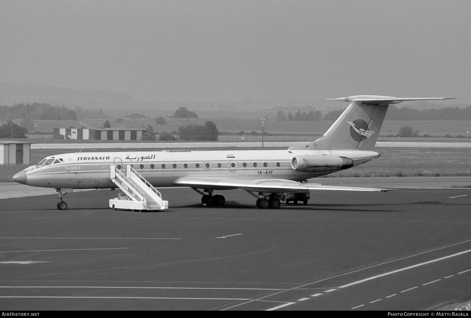 Aircraft Photo of YK-AYF | Tupolev Tu-134B-3 | Syrian Air | AirHistory.net #289944