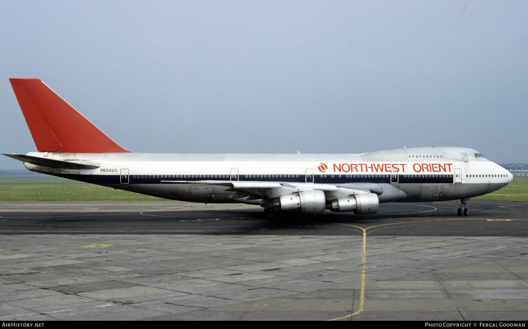 Aircraft Photo of N604US | Boeing 747-151 | Northwest Orient Airlines | AirHistory.net #289960