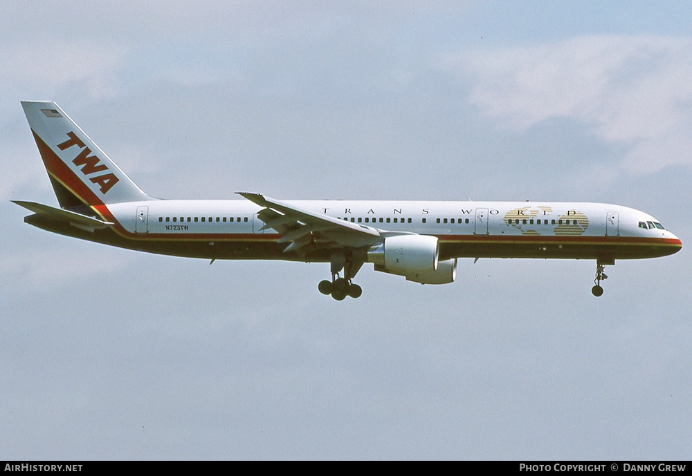 Aircraft Photo of N723TW | Boeing 757-231 | Trans World Airlines - TWA | AirHistory.net #289968