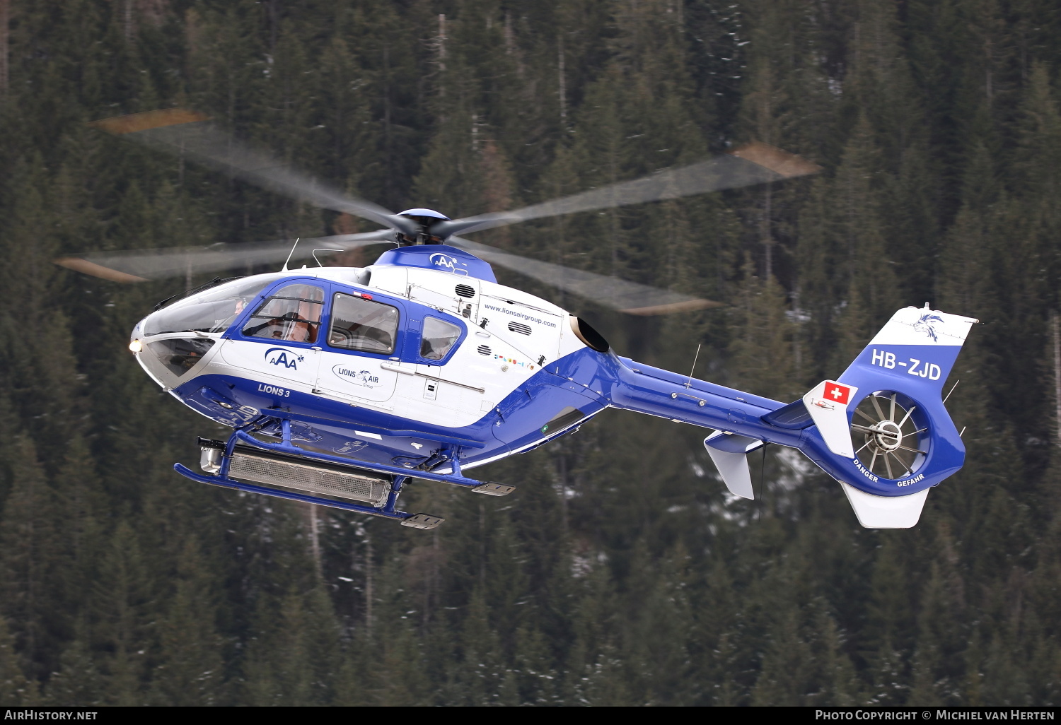 Aircraft Photo of HB-ZJD | Eurocopter EC-135P-1 | AAA - Alpine Air Ambulance | AirHistory.net #289979
