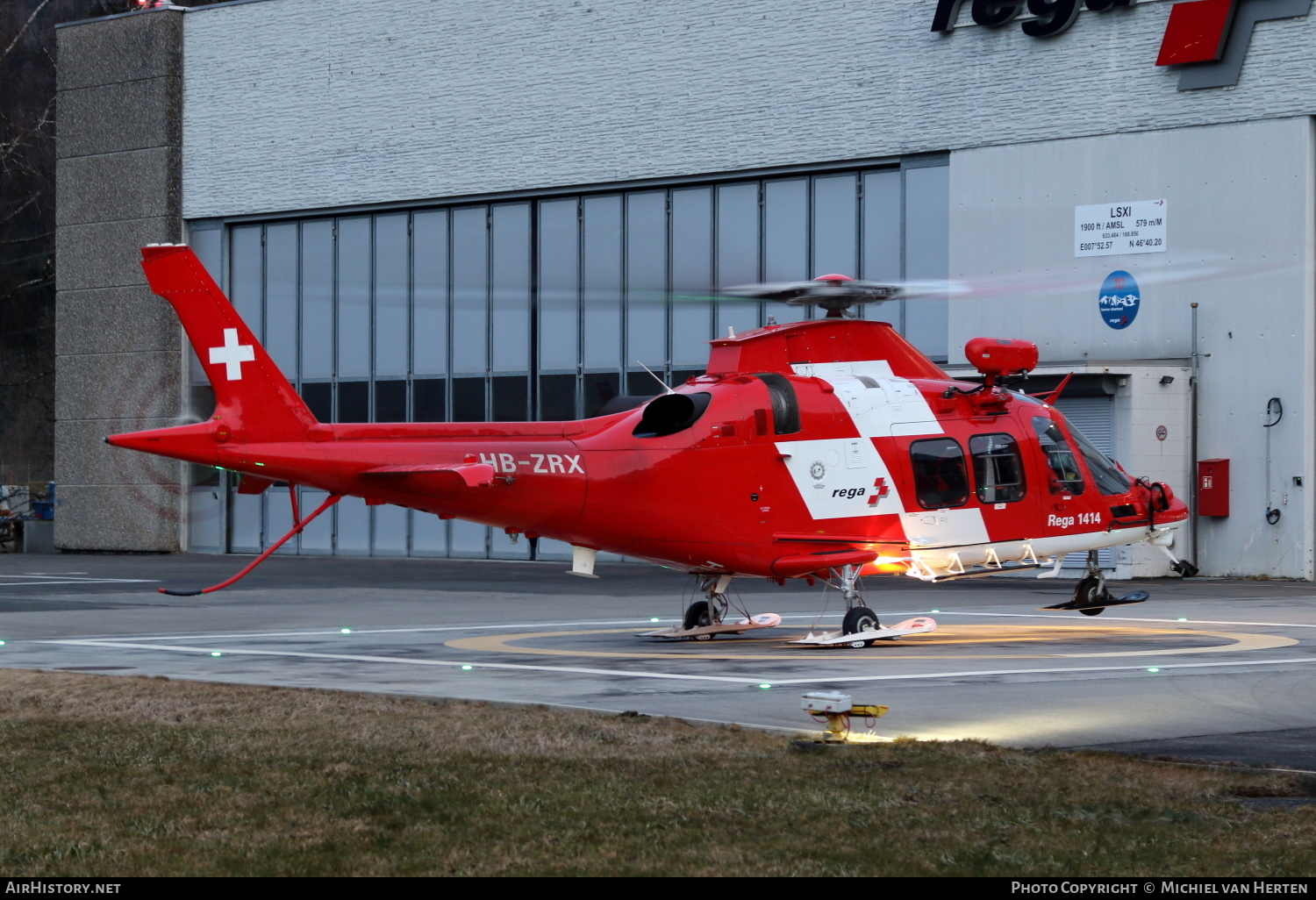Aircraft Photo of HB-ZRX | AgustaWestland AW-109SP Da Vinci | REGA - Swiss Air Ambulance | AirHistory.net #289981