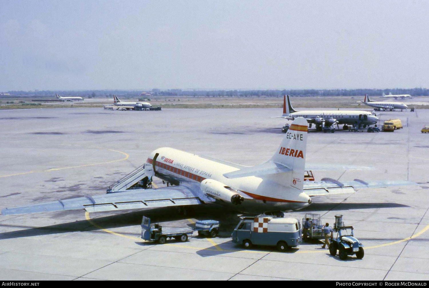 Aircraft Photo of EC-AYE | Sud SE-210 Caravelle VI-R | Iberia | AirHistory.net #289995