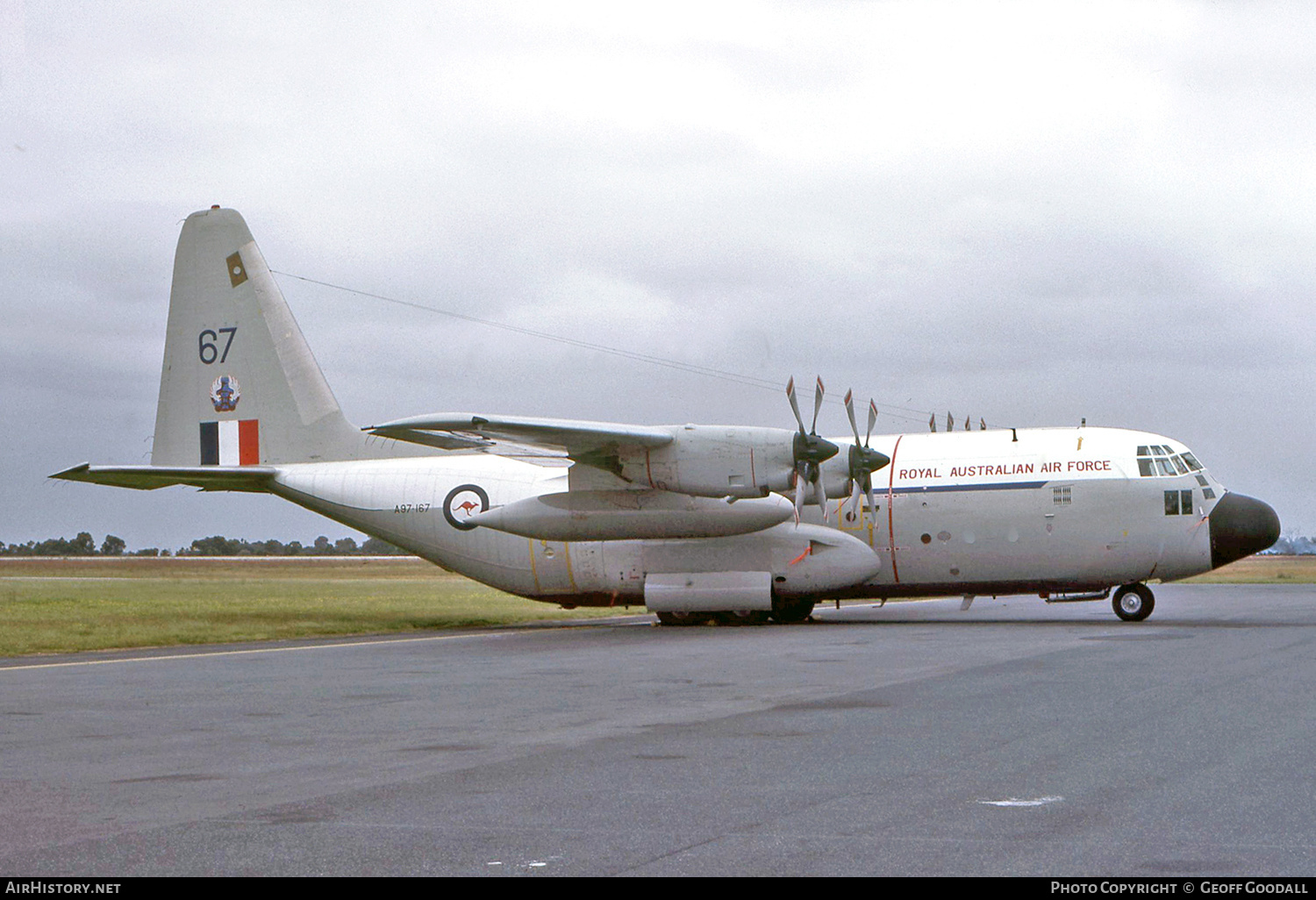 Aircraft Photo of A97-167 | Lockheed C-130E Hercules (L-382) | Australia - Air Force | AirHistory.net #290004