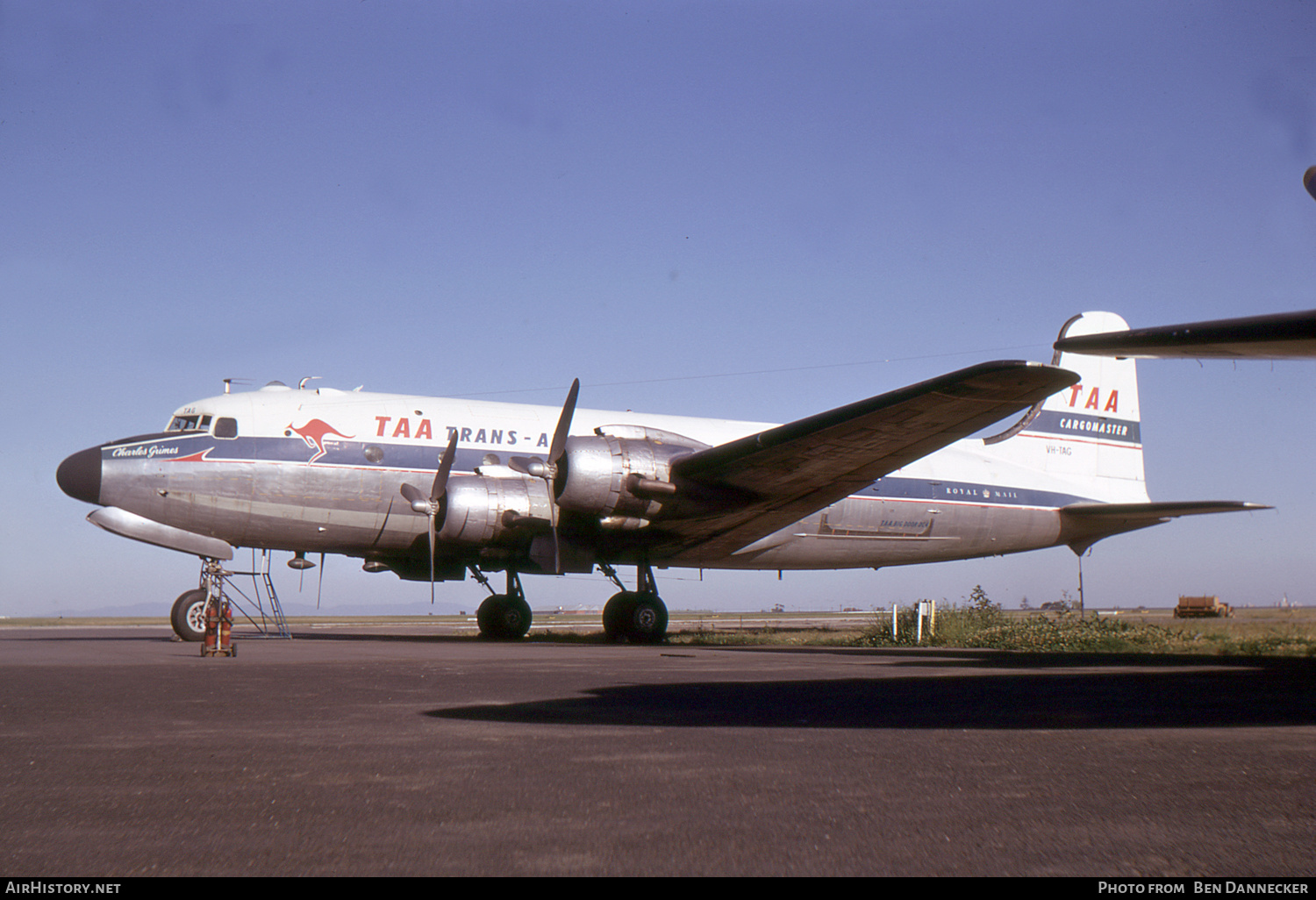 Aircraft Photo of VH-TAG | Douglas C-54B Skymaster | Trans-Australia Airlines - TAA | AirHistory.net #290010