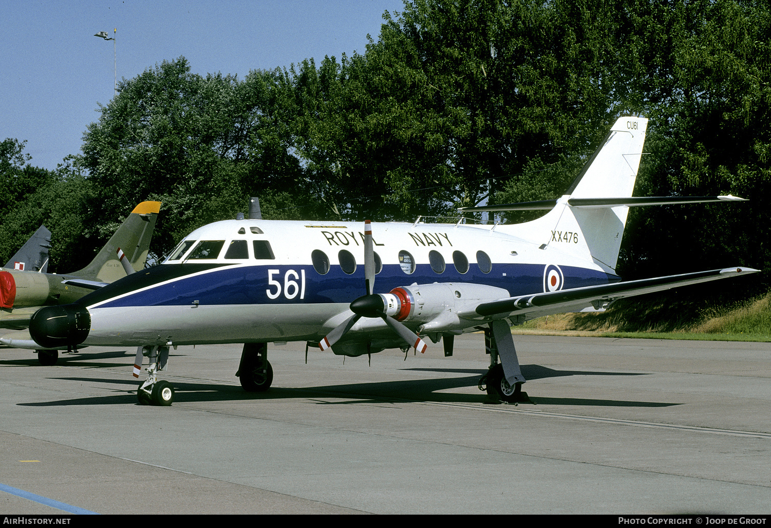 Aircraft Photo of XX476 | Scottish Aviation HP-137 Jetstream T2 | UK - Navy | AirHistory.net #290013