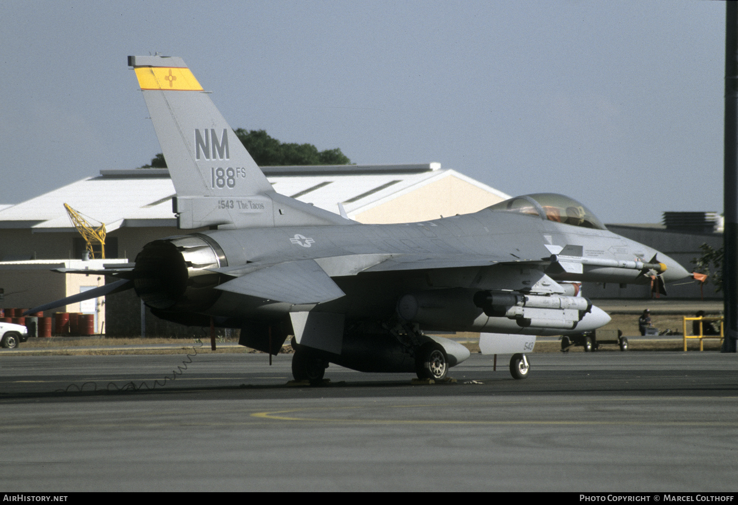 Aircraft Photo of 88-0543 / AF88-543 | General Dynamics F-16C Fighting Falcon | USA - Air Force | AirHistory.net #290019