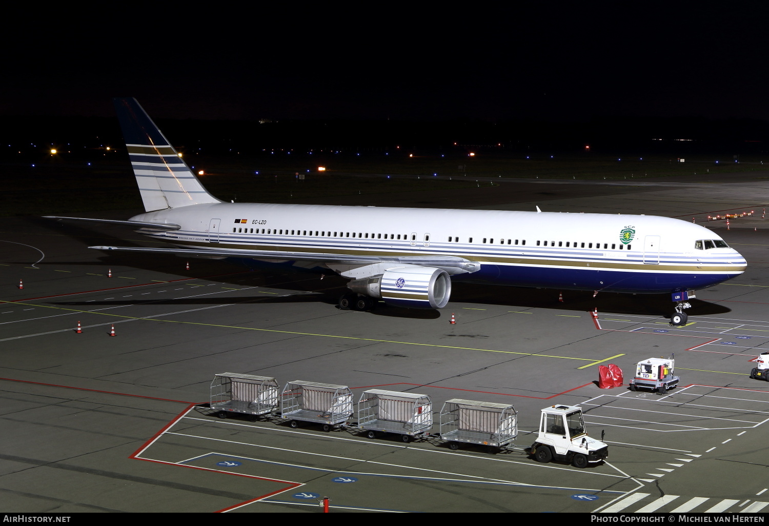 Aircraft Photo of EC-LZO | Boeing 767-35D/ER | Privilege Style | AirHistory.net #290048