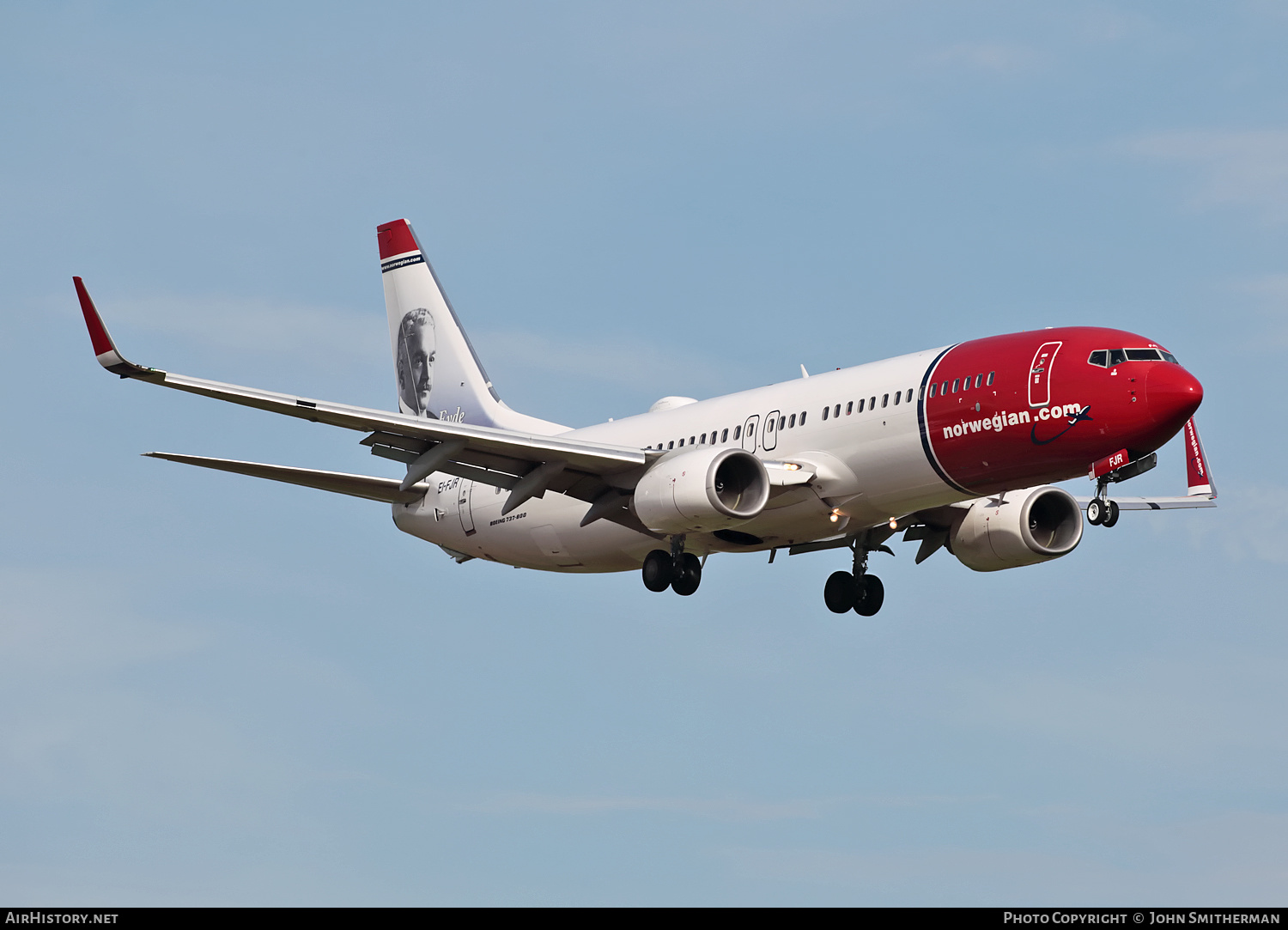 Aircraft Photo of EI-FJR | Boeing 737-86N | Norwegian | AirHistory.net #290051